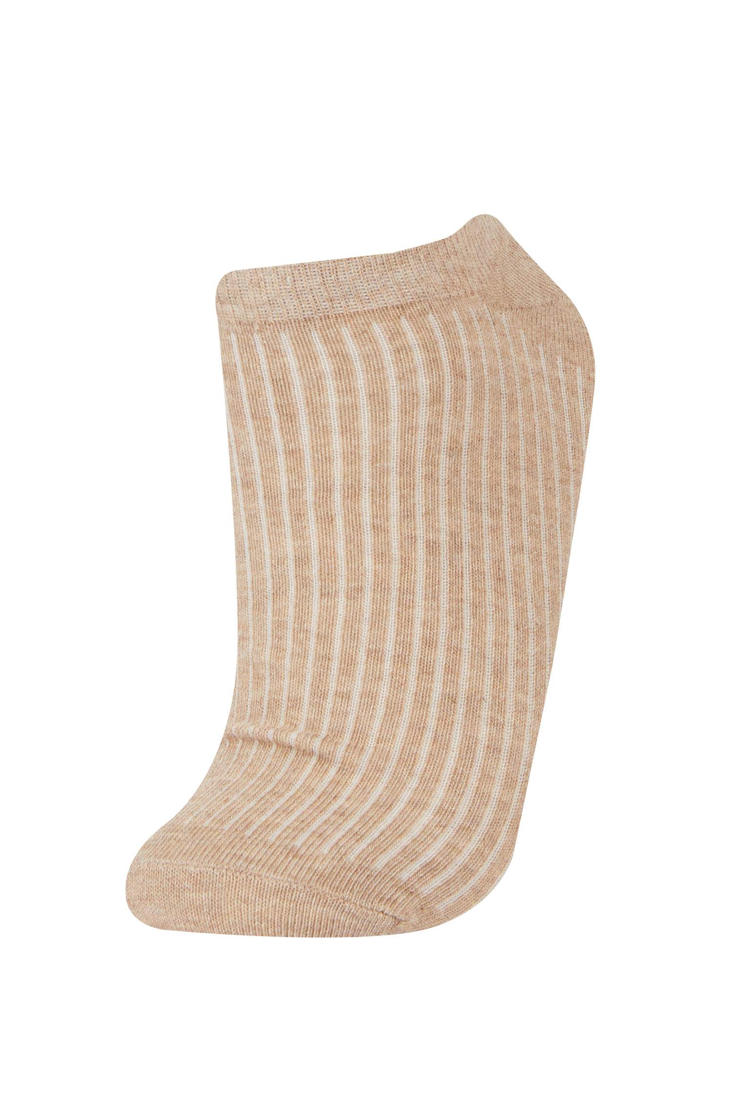 جوارب نسائي قطن قصيرة - 7 قطع