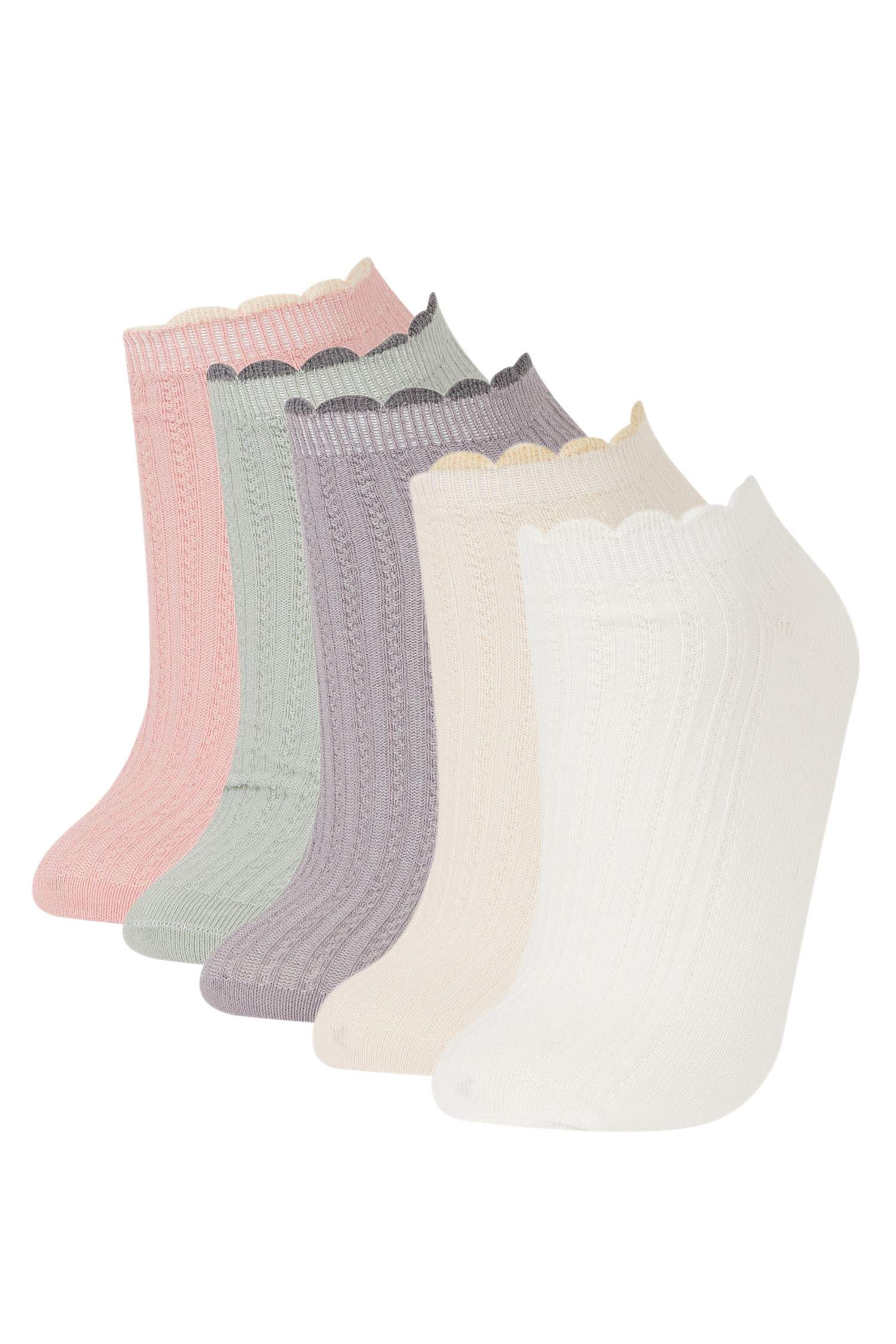 Woman 5 Piece Short Socks