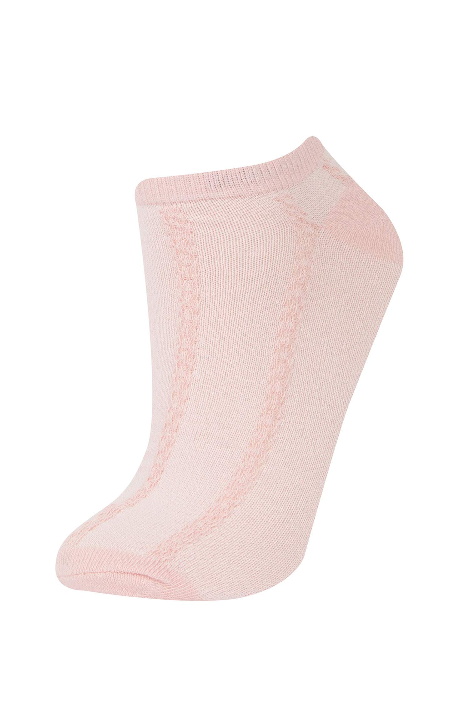 Женские 5 пар хлопковых низких носков