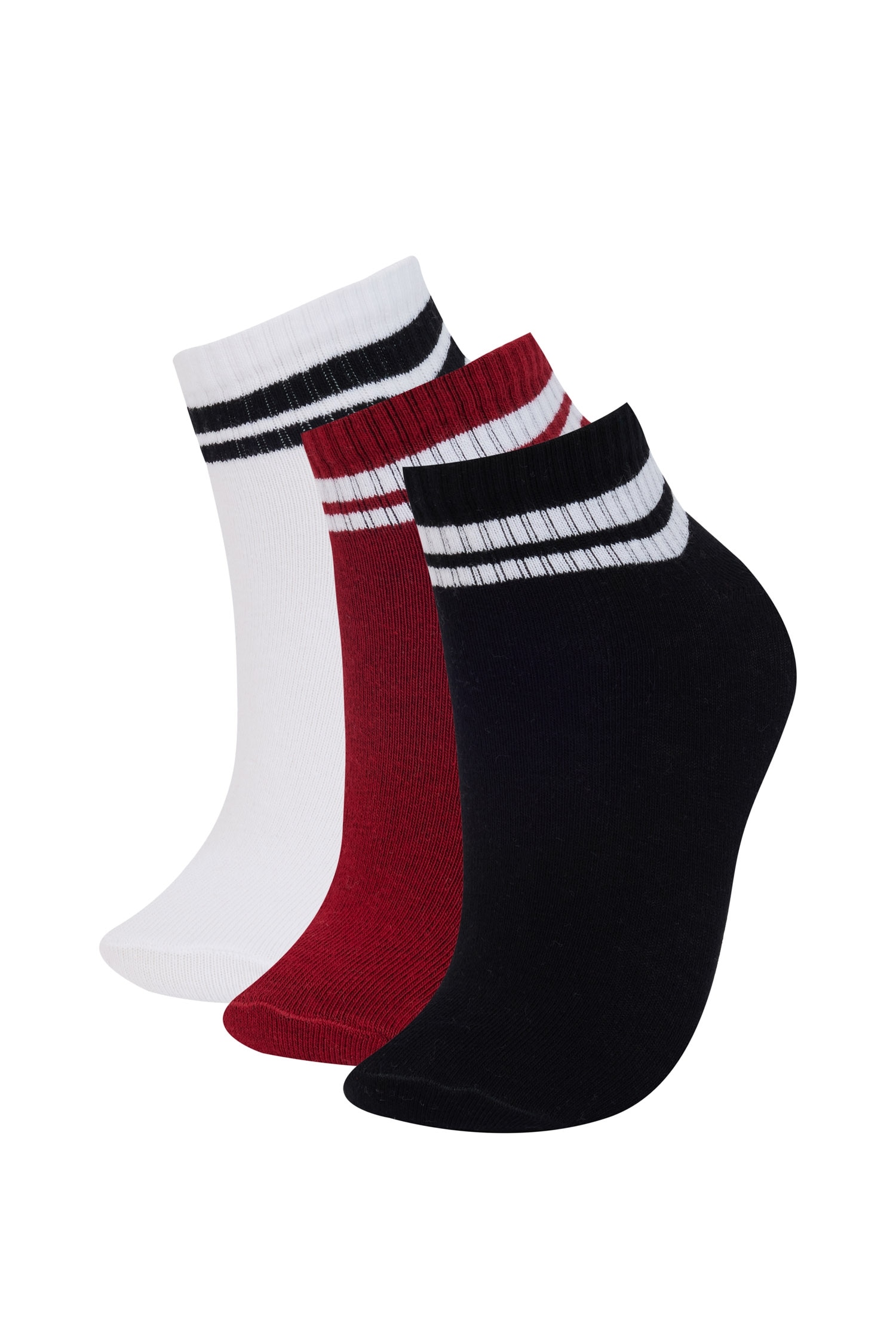 Woman 3 piece Short Socks
