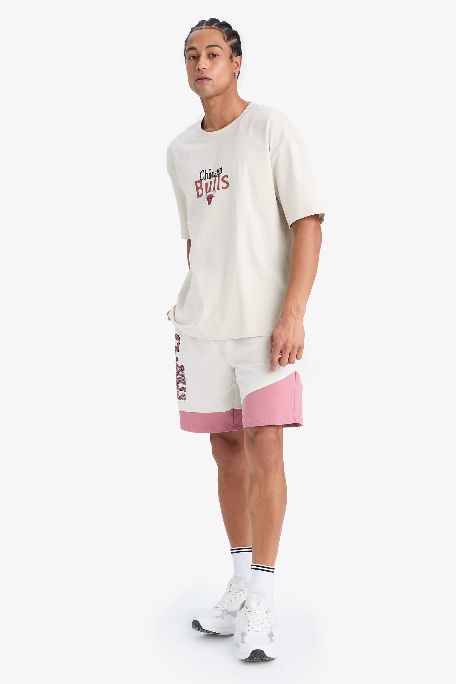 NBA Chicago Bulls дөңгелек жаға Футболка