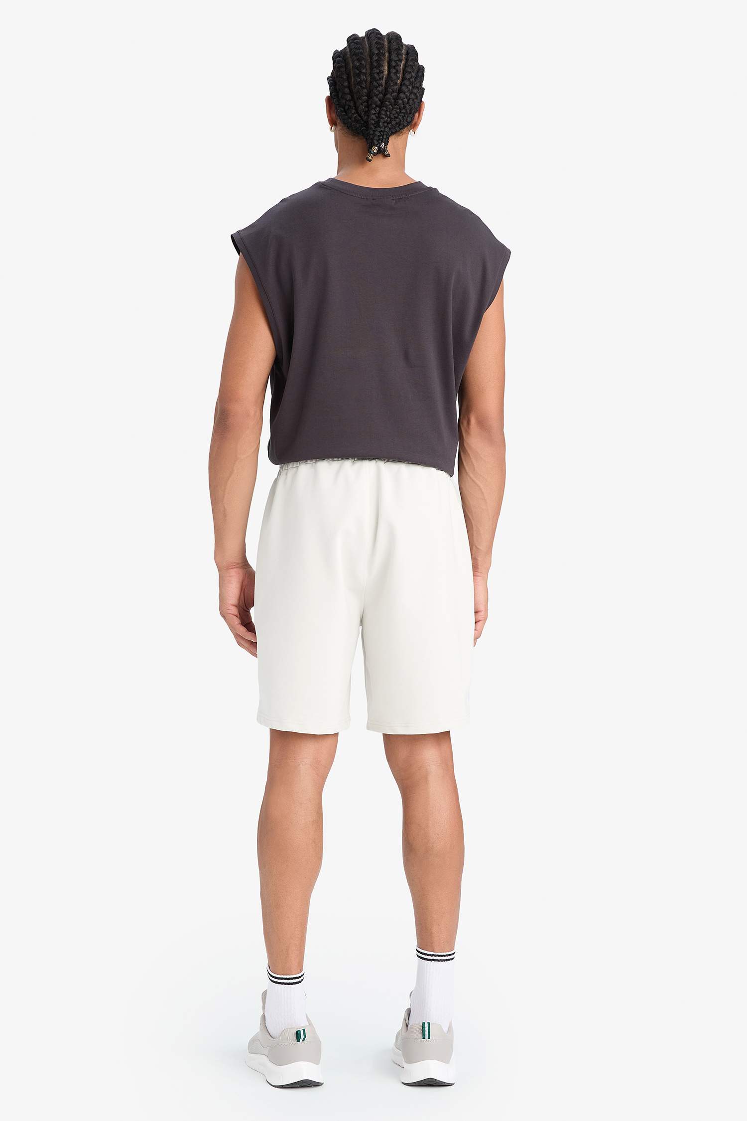 DeFactoFit NBA Wordmark Standart Fit Kısa Paça Şort