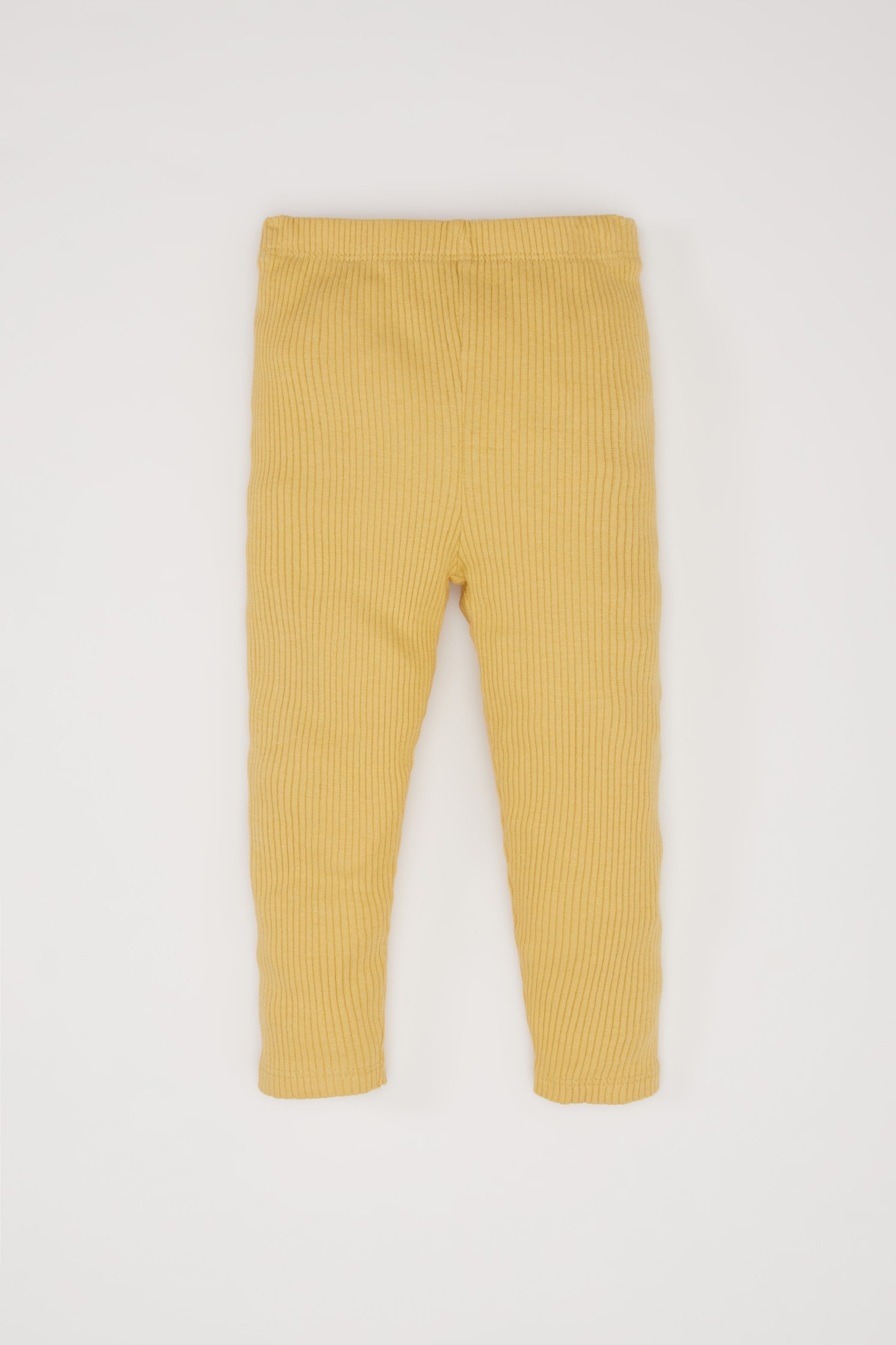 Kız Bebek 2'li Takım Dokuma Etiketli Sweatshirt Beli Lastikli Tayt