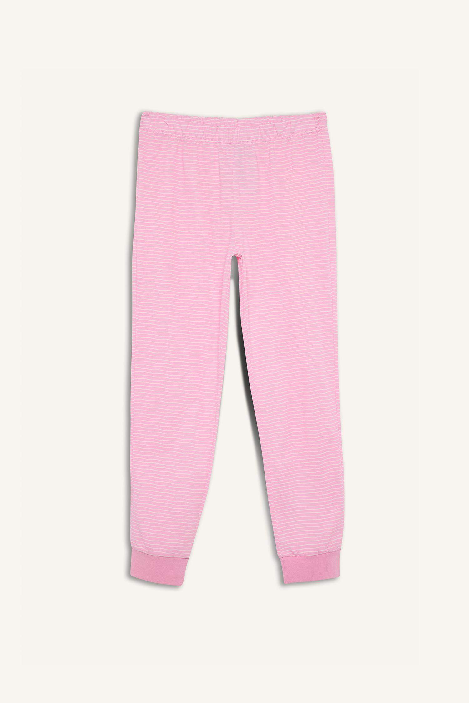 Girl Printed Top Bottom 2 Piece Pajama Set