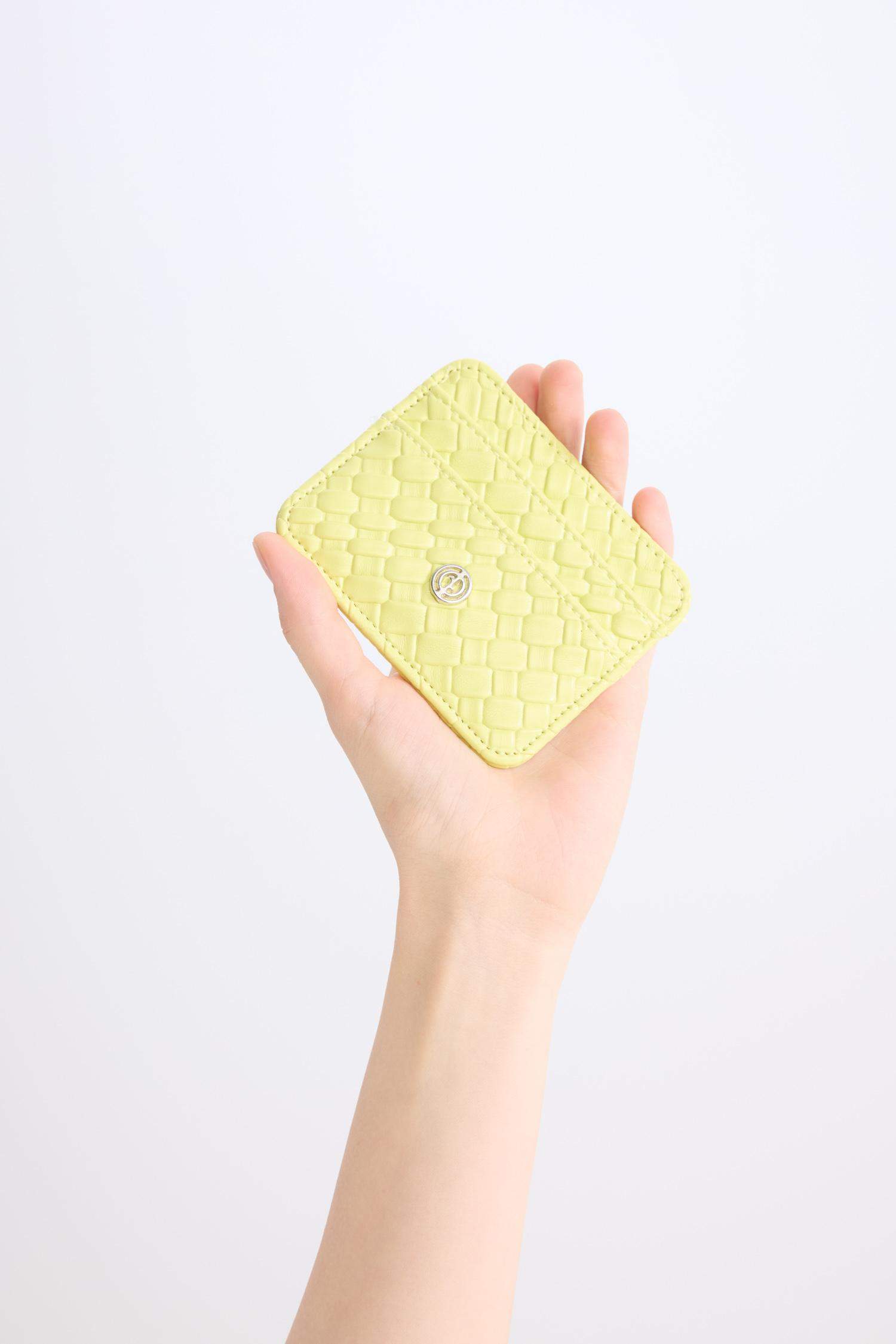 محفظة بطاقات نسائي جلد صناعي