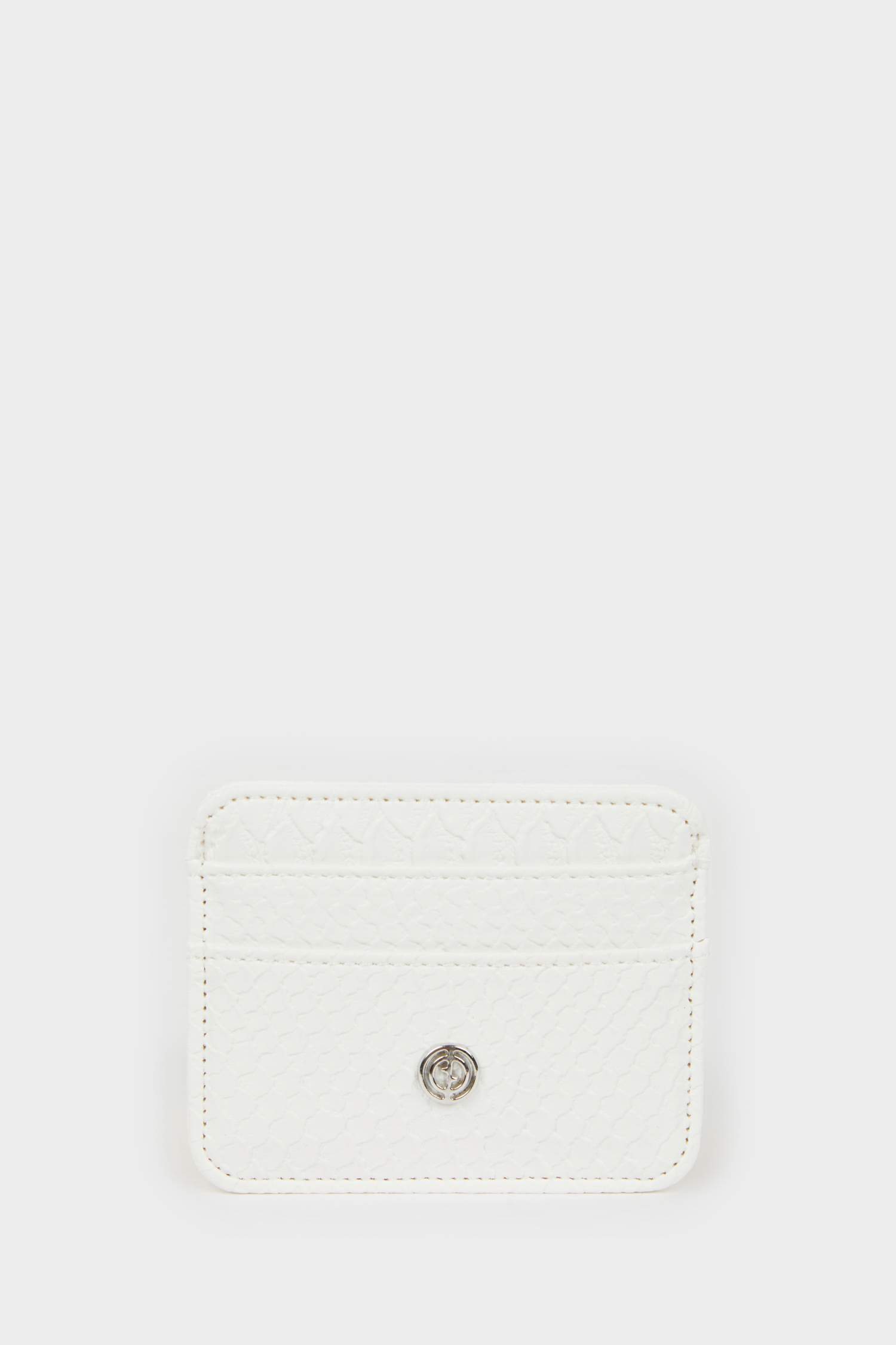 محفظة بطاقات نسائية من جلد صناعي