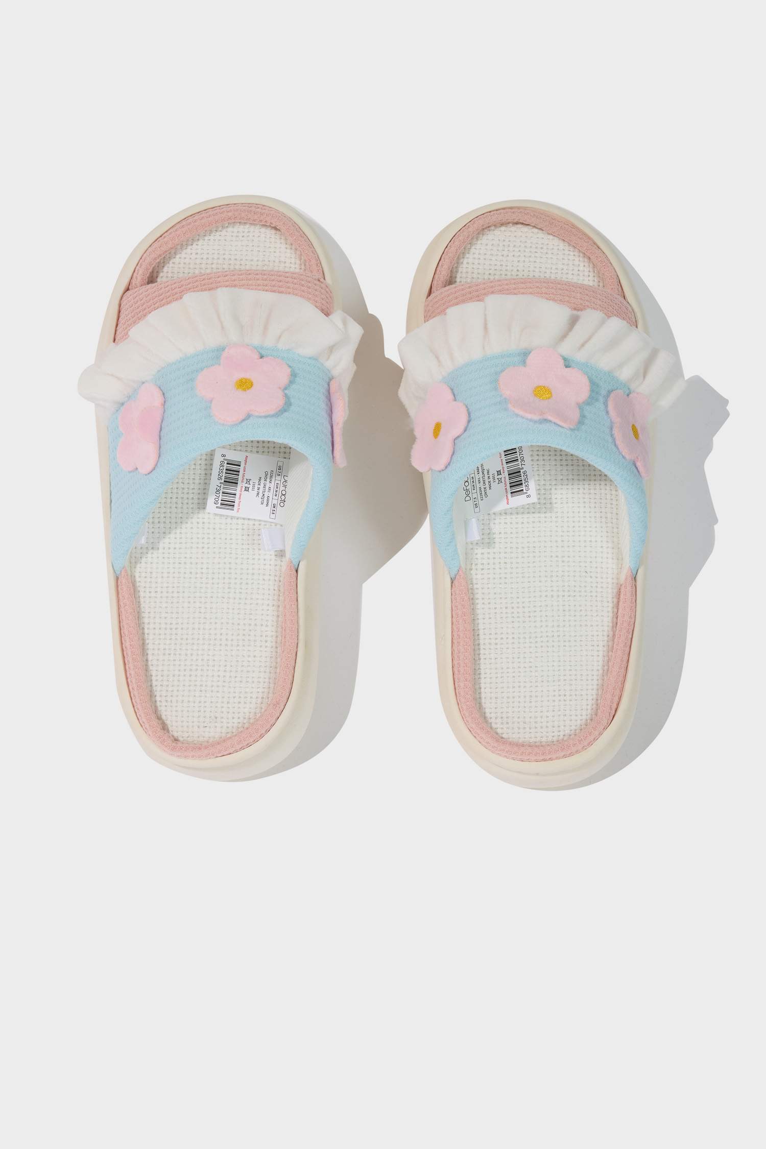 شبشب بيت نسائي بكعب مسطح