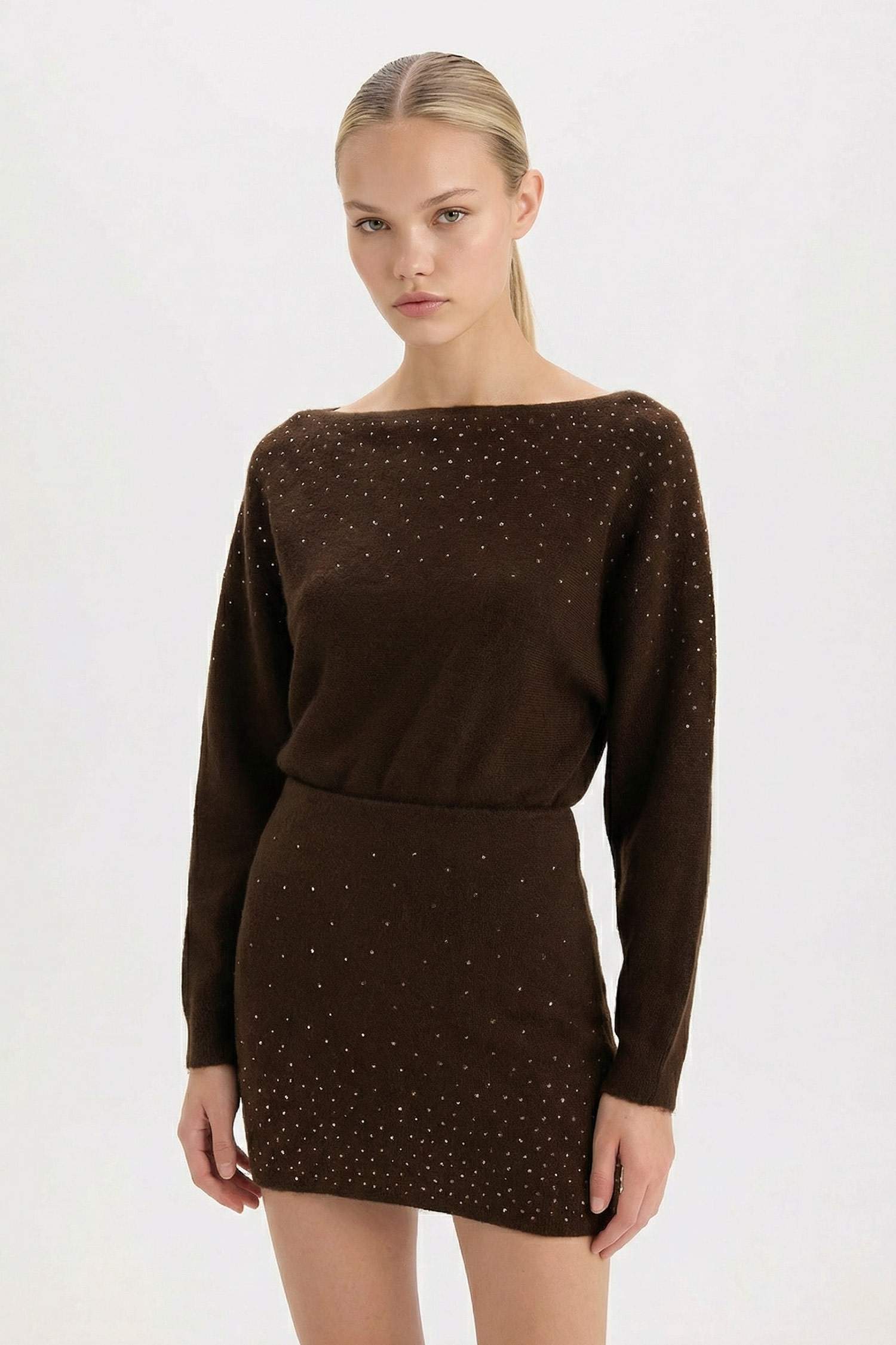 Regular Fit Boat Collar Pullover