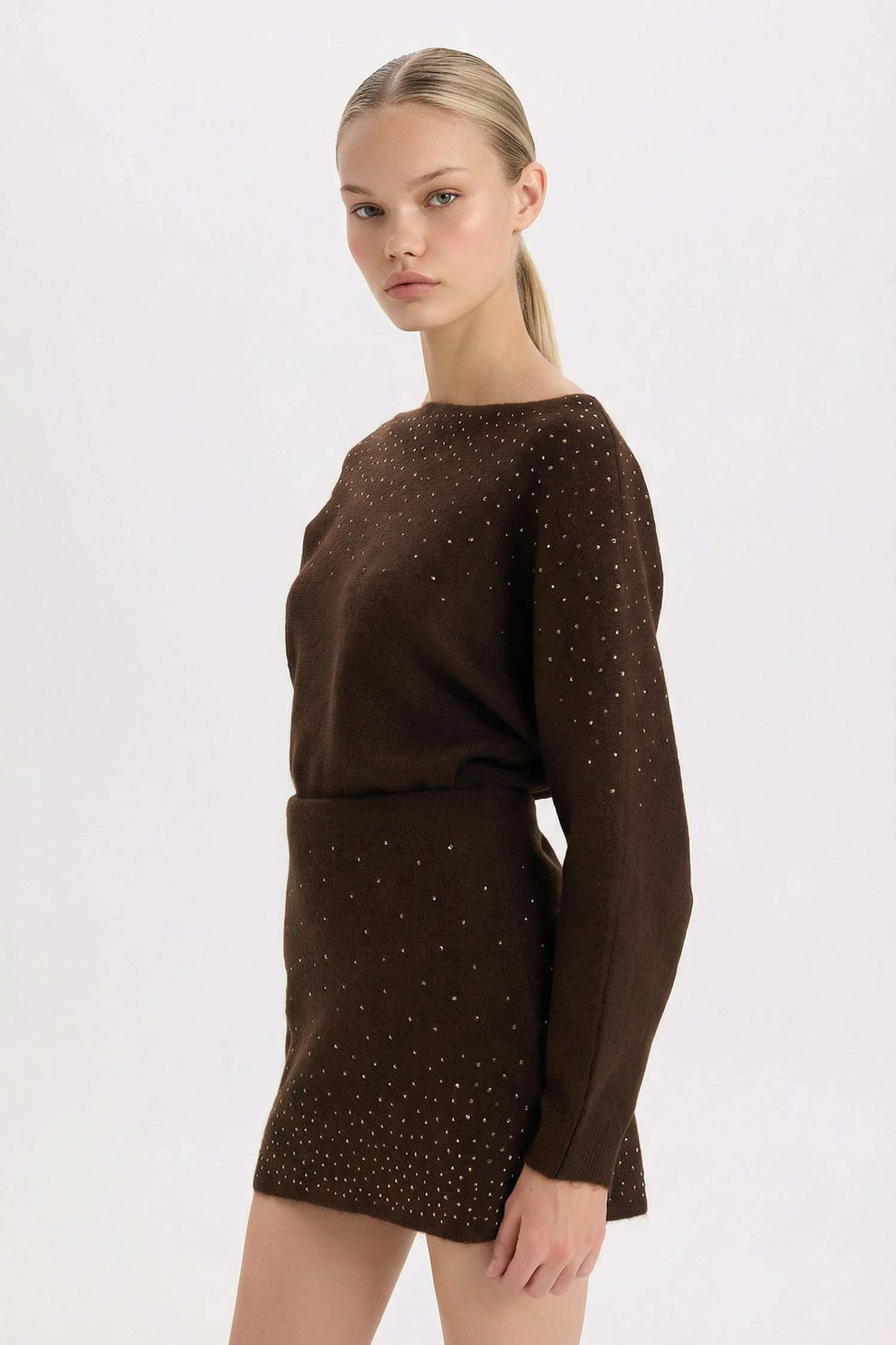 Regular Fit Boat Collar Pullover