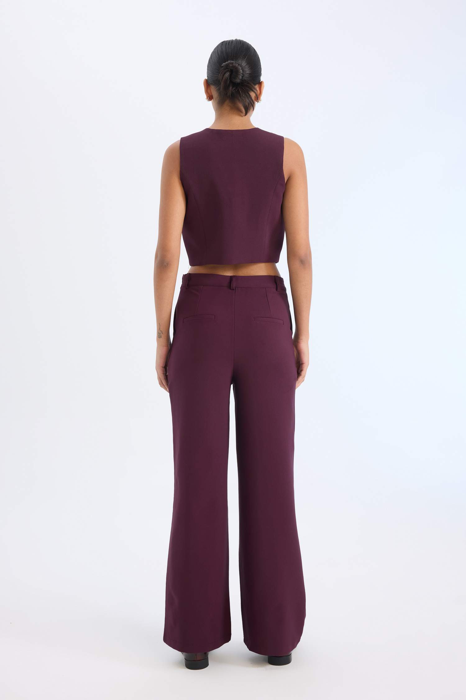 High Waist Wide Leg Pants