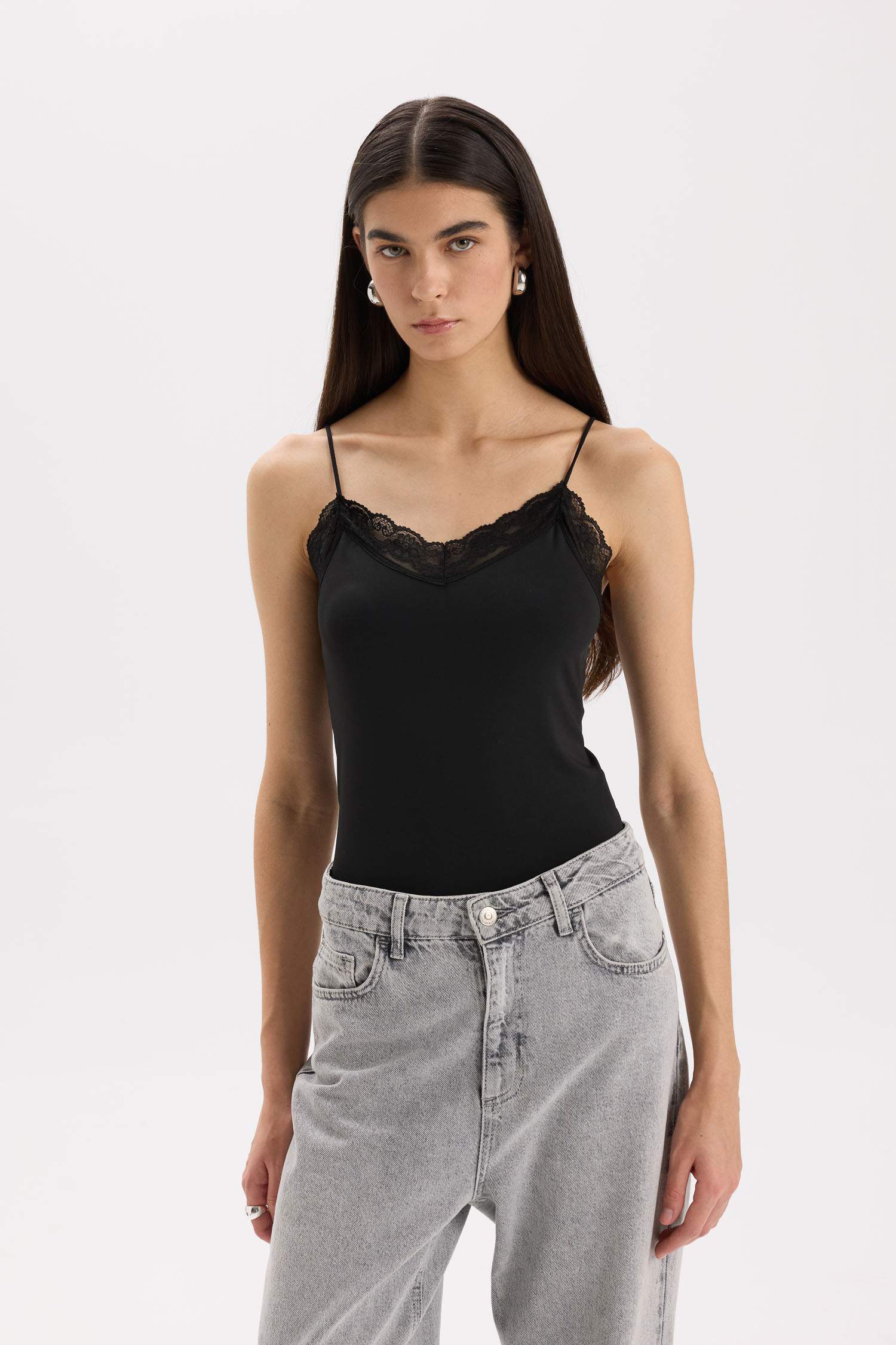 Débardeur Slim à col V