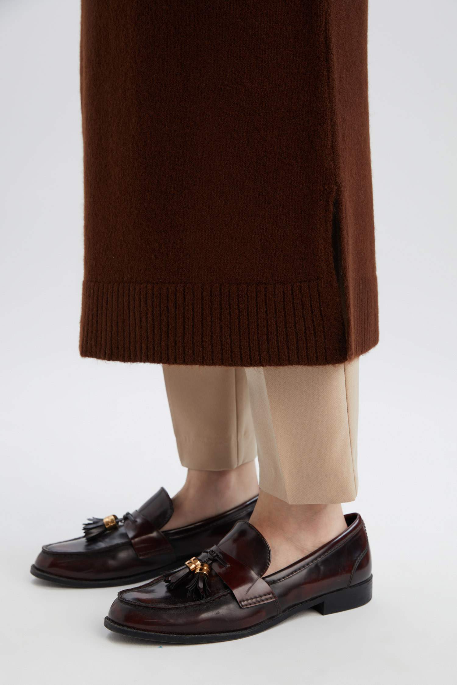 Regular Fit Bisiklet Yaka Uzun Triko Süveter