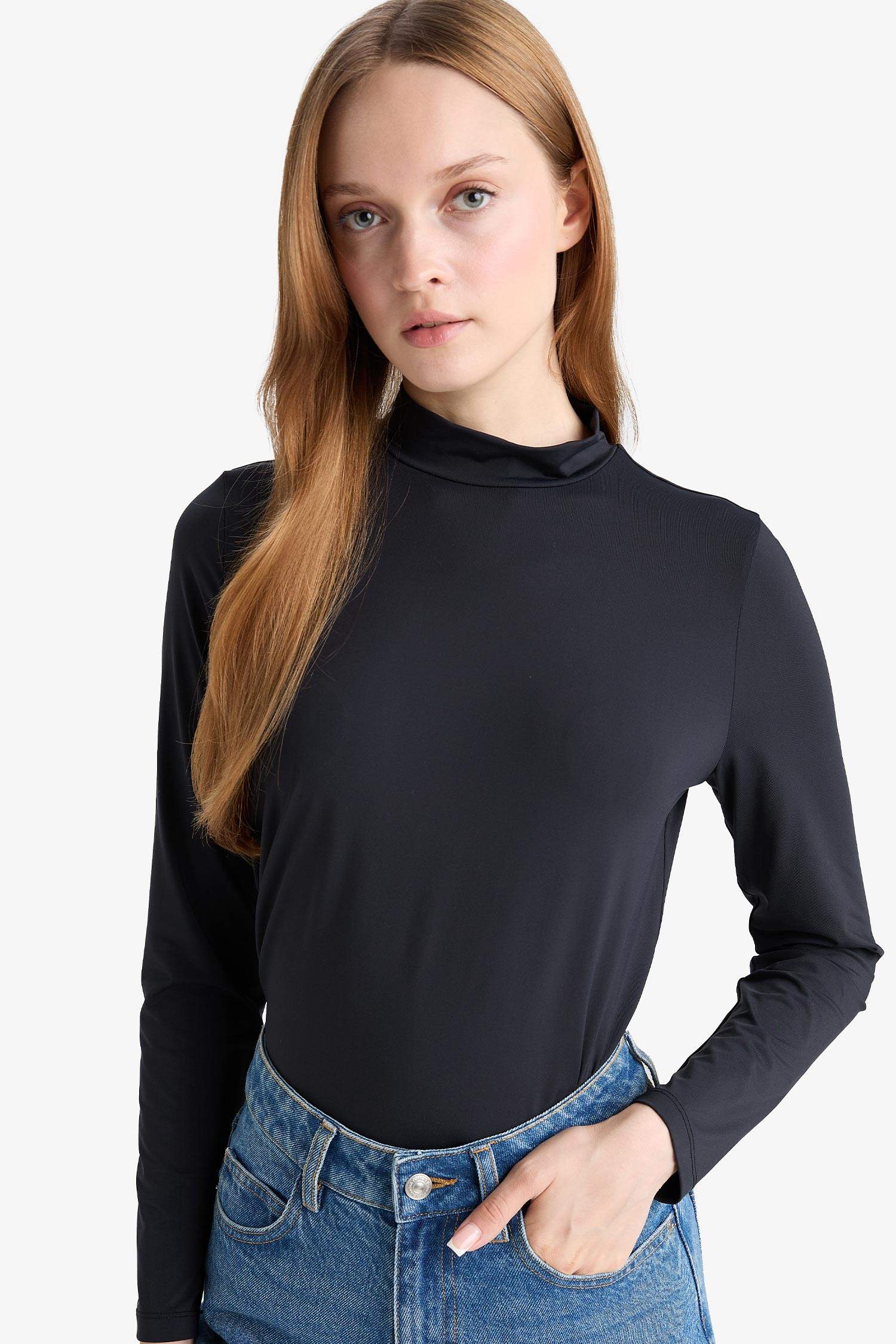 Regular Fit Long Sleeve Tunic