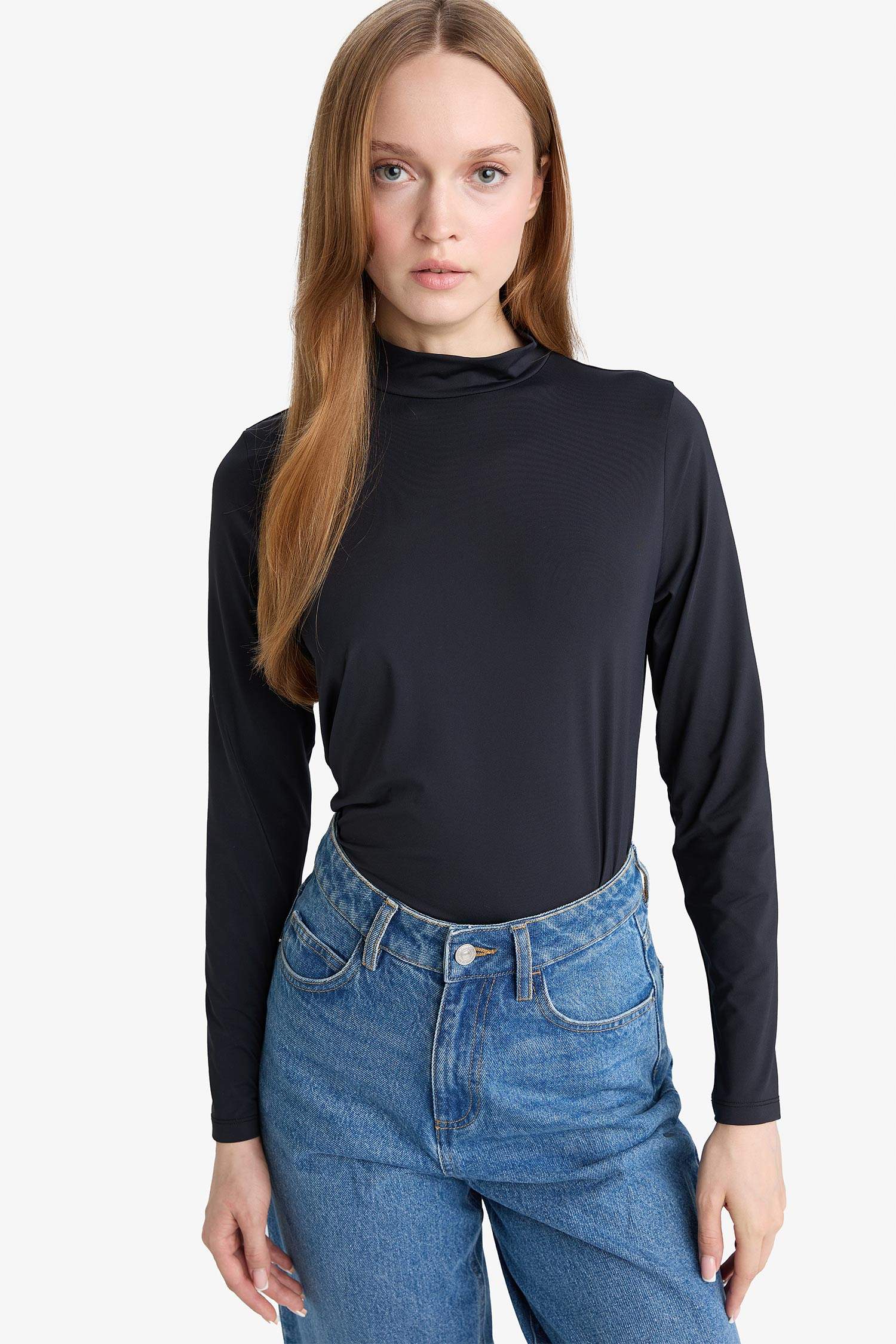 Regular Fit Long Sleeve Tunic