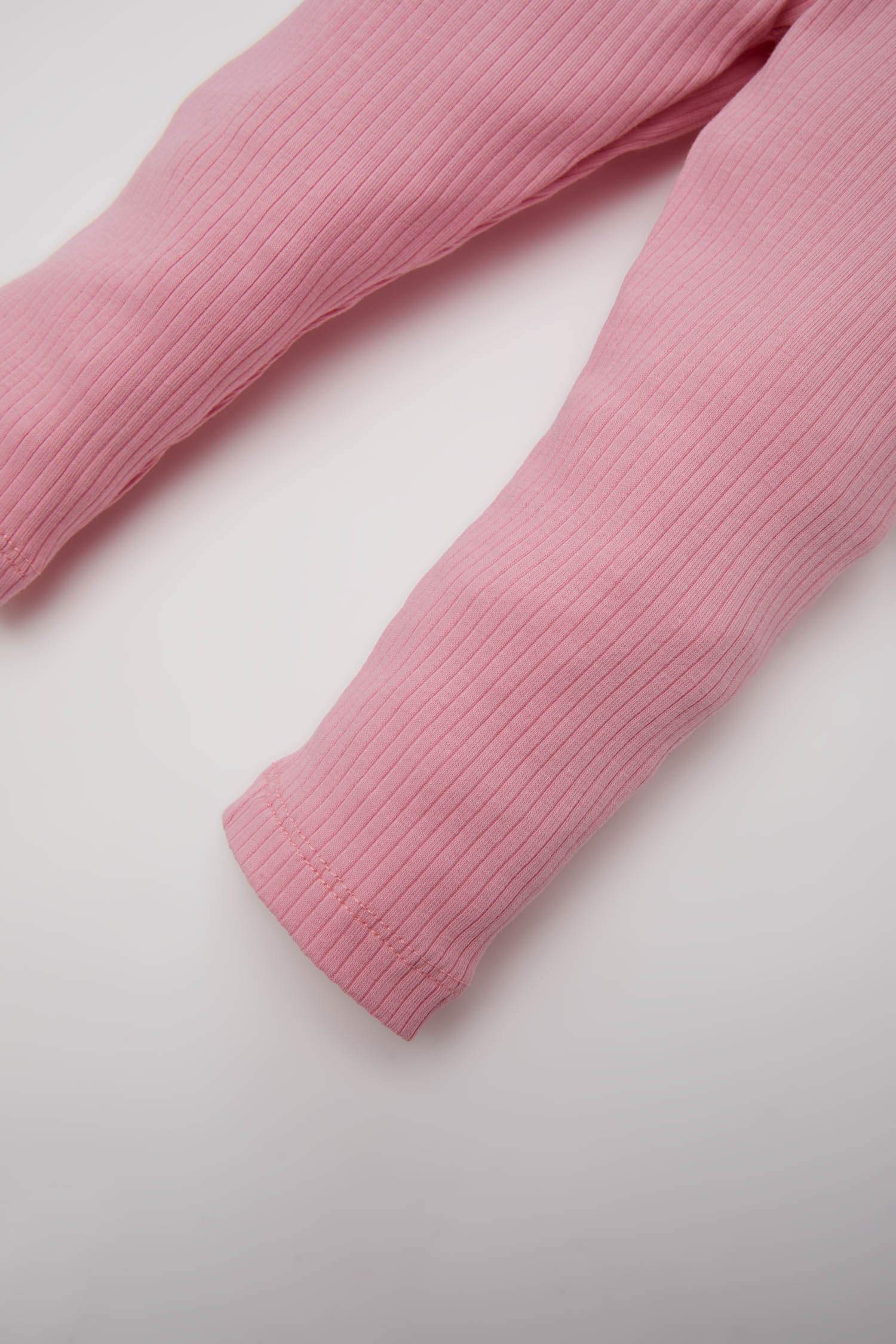 Legging côtelé pour bébé fille