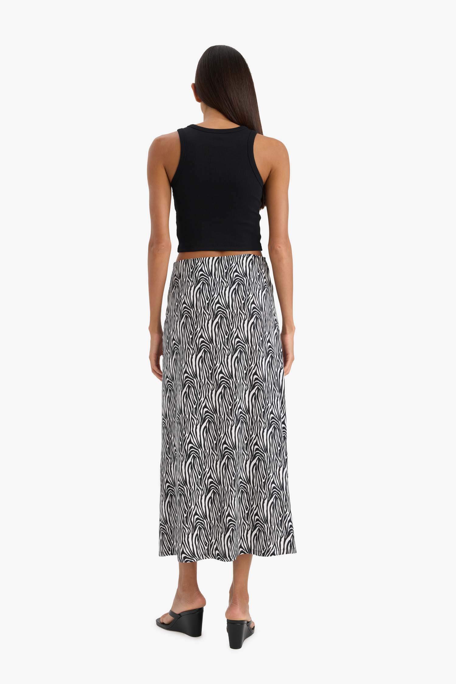A Line Maxi Skirt