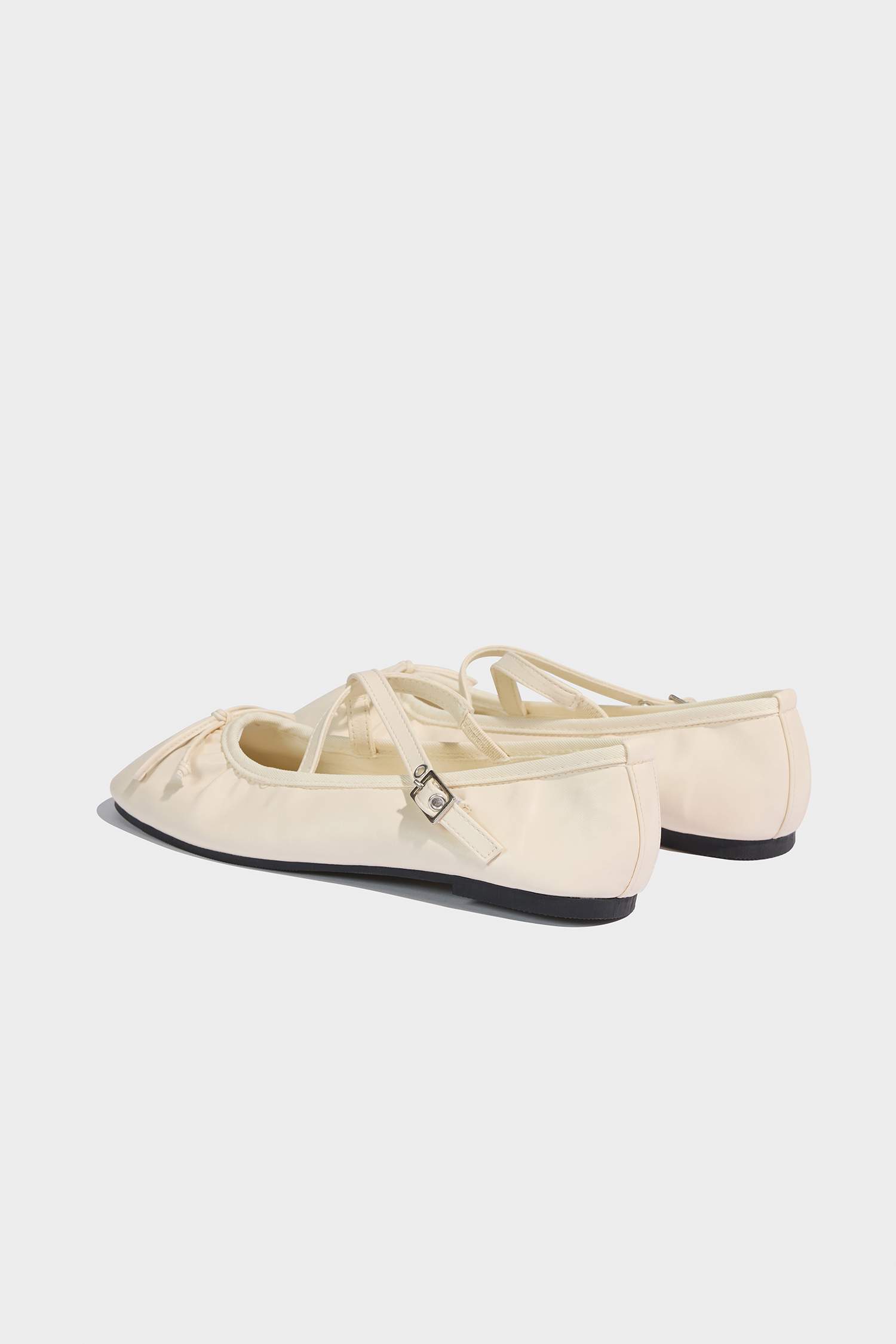 Kadın Düz Taban Suni Deri Babet