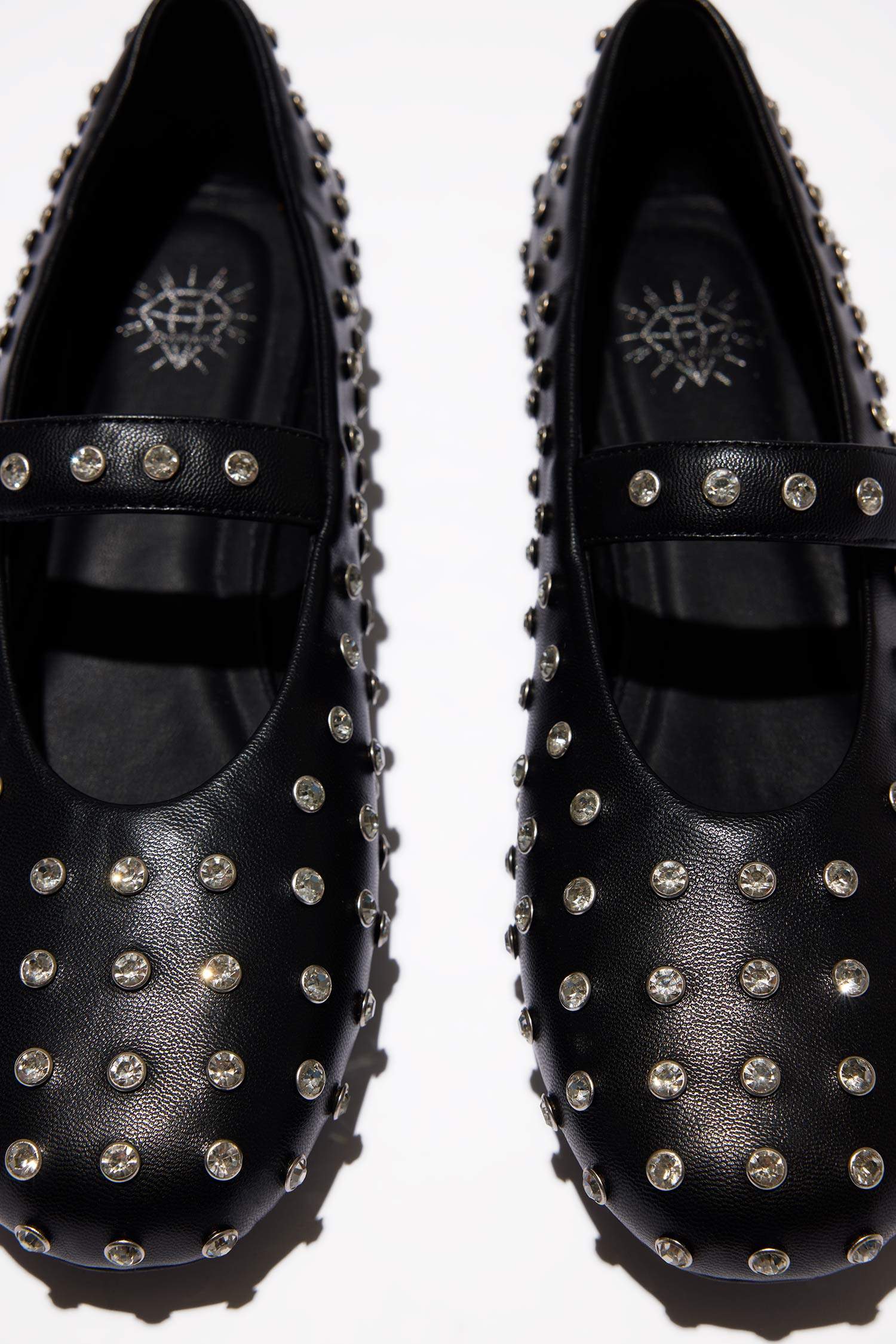 Woman Faux Leather Ballerina Flat Shoes