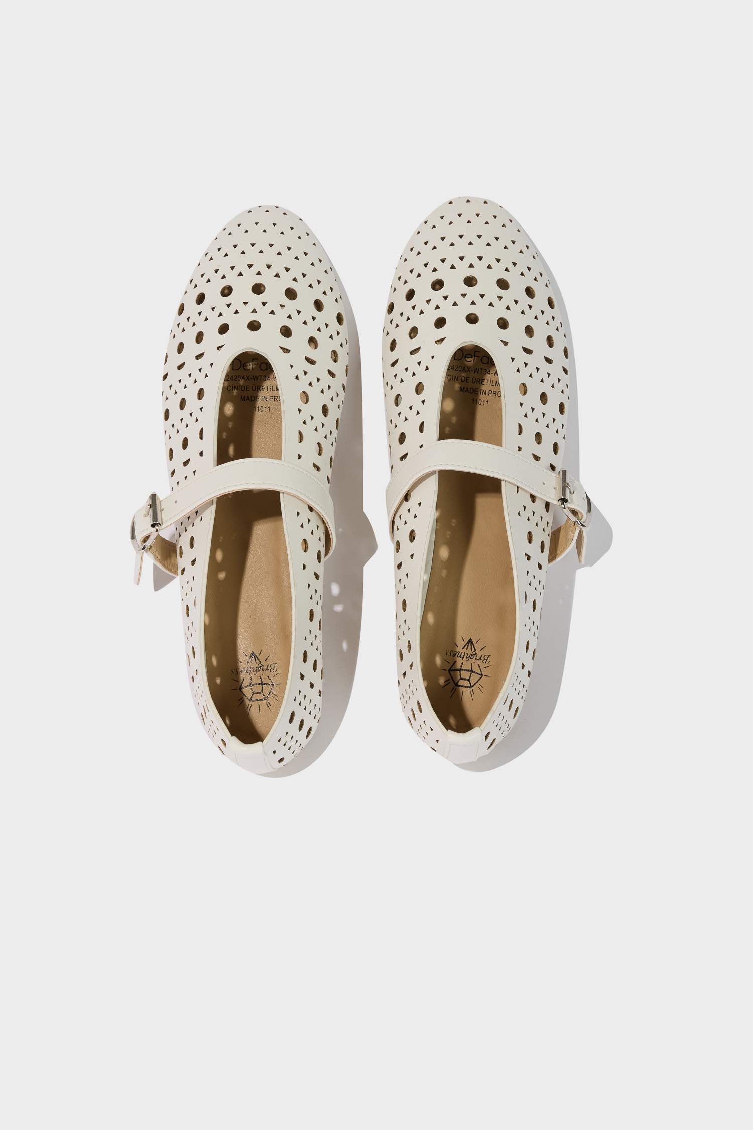 Kadın Düz Taban Suni Deri Babet