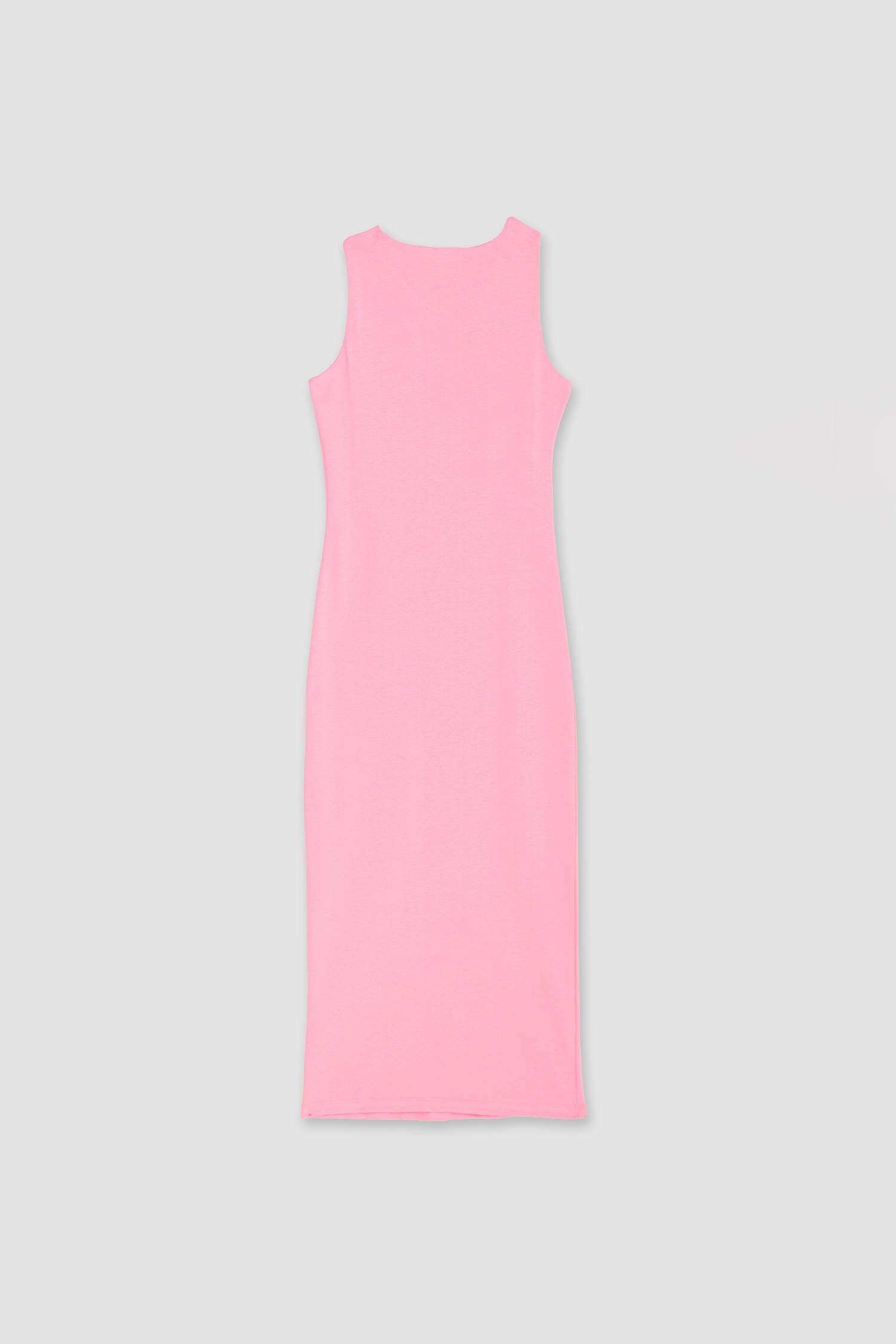 Bodycon Crew Neck Camisole Maxi Dress