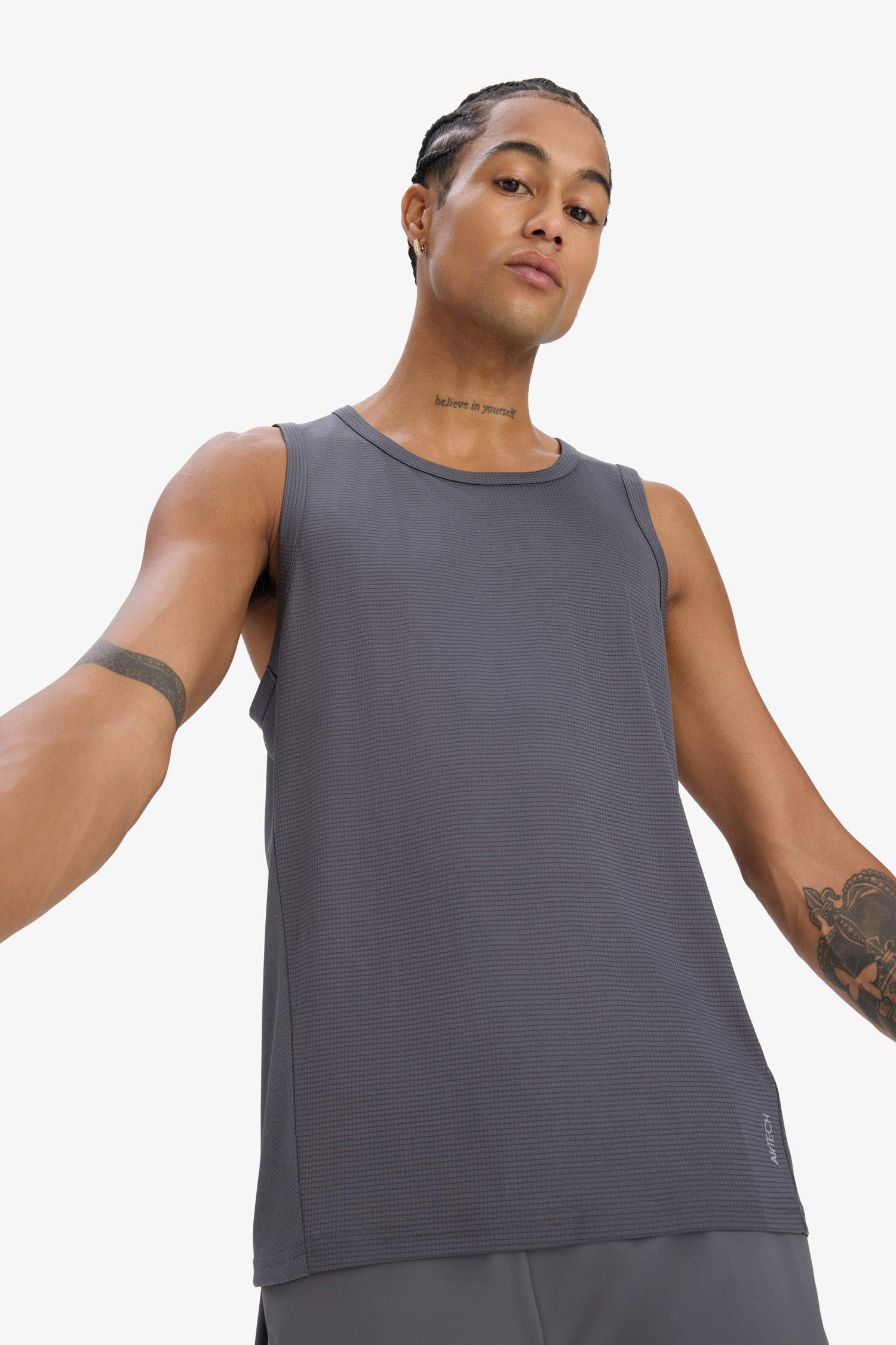 DeFactoFit Slim Fit Crew Neck Sports Tank Top