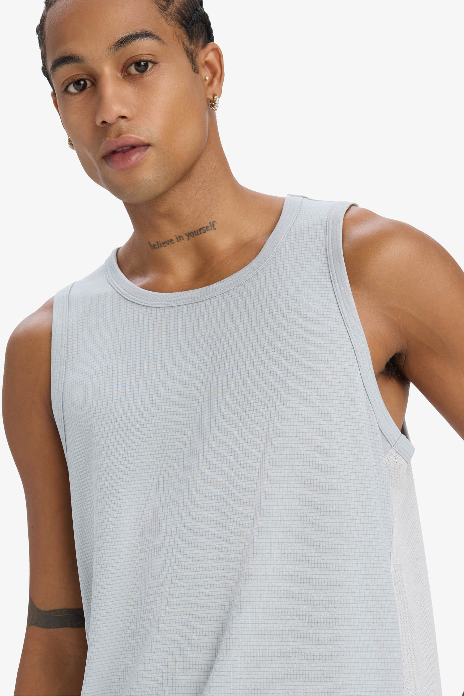 Hızlı Kuruyan Esnek Kumaş Slim Fit Dar Kesim Bisiklet Yaka Sporcu Atlet