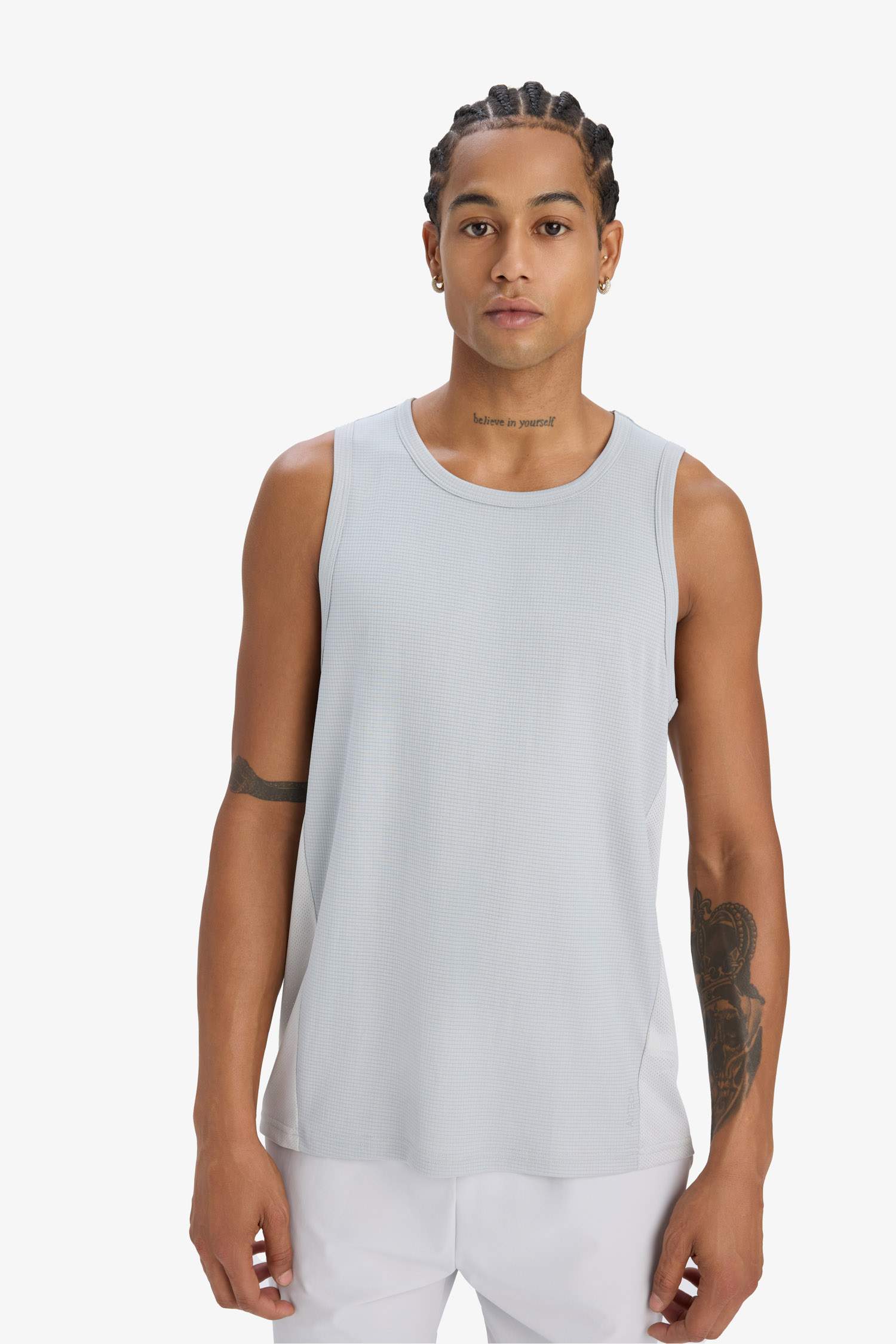 Hızlı Kuruyan Esnek Kumaş Slim Fit Dar Kesim Bisiklet Yaka Sporcu Atlet