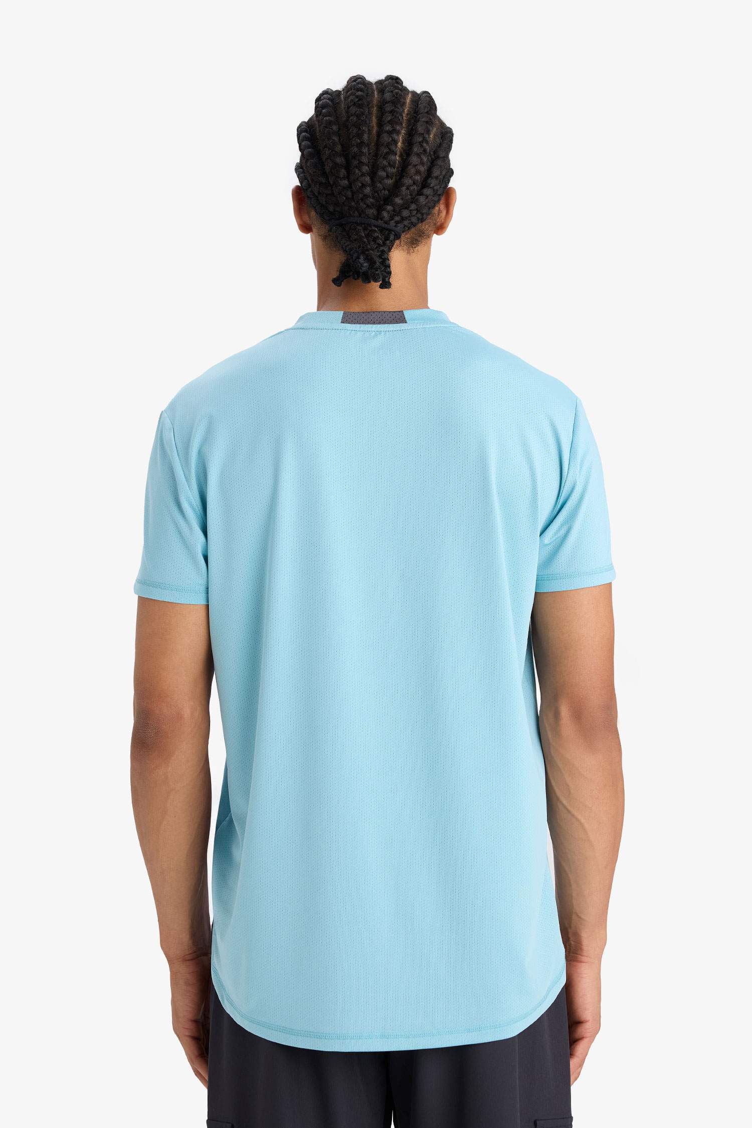 DeFactoFit стандартная спортивная футболка с круглым вырезом