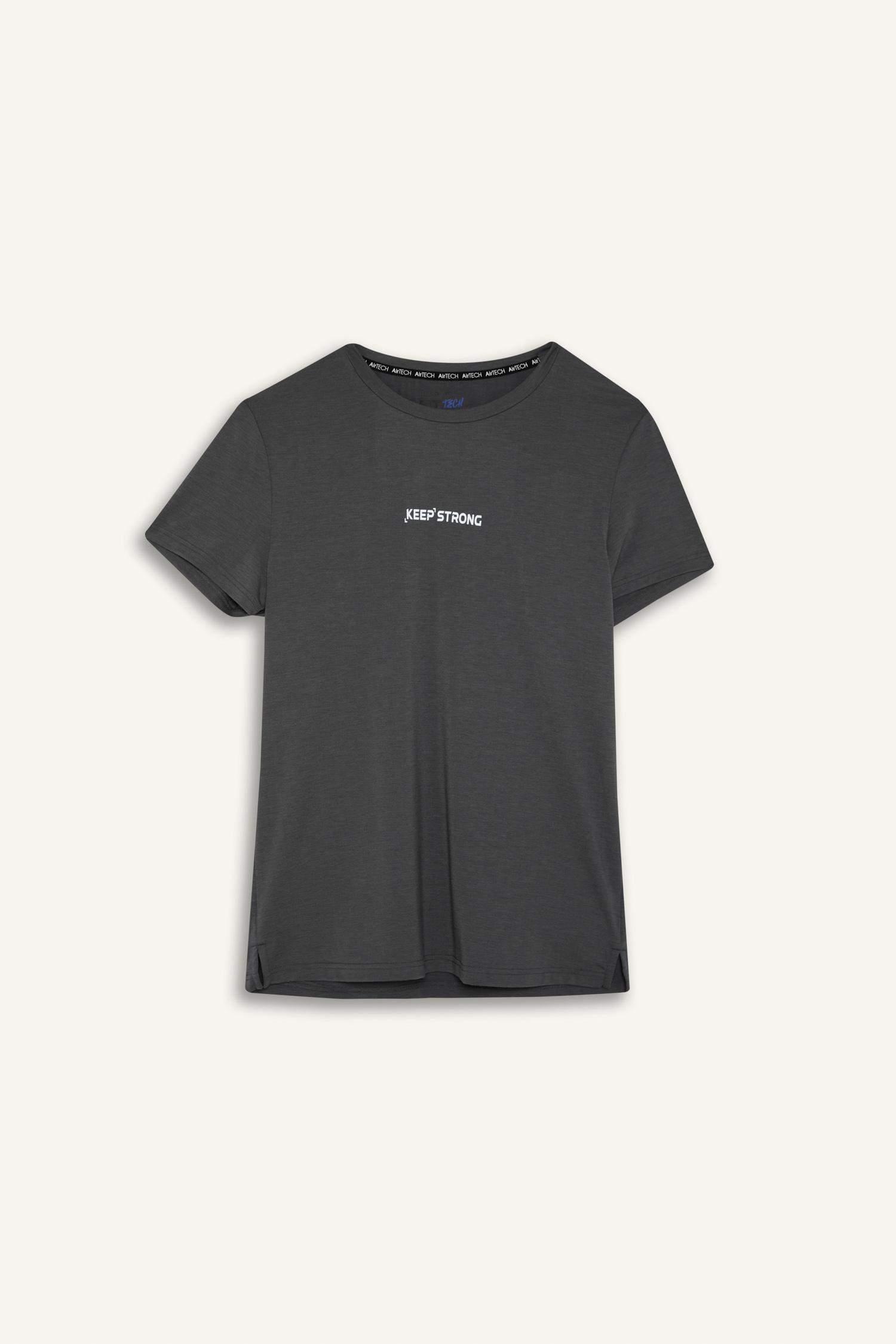 T-shirt de sport slim fit à col rond et manches courtes de DeFactoFit