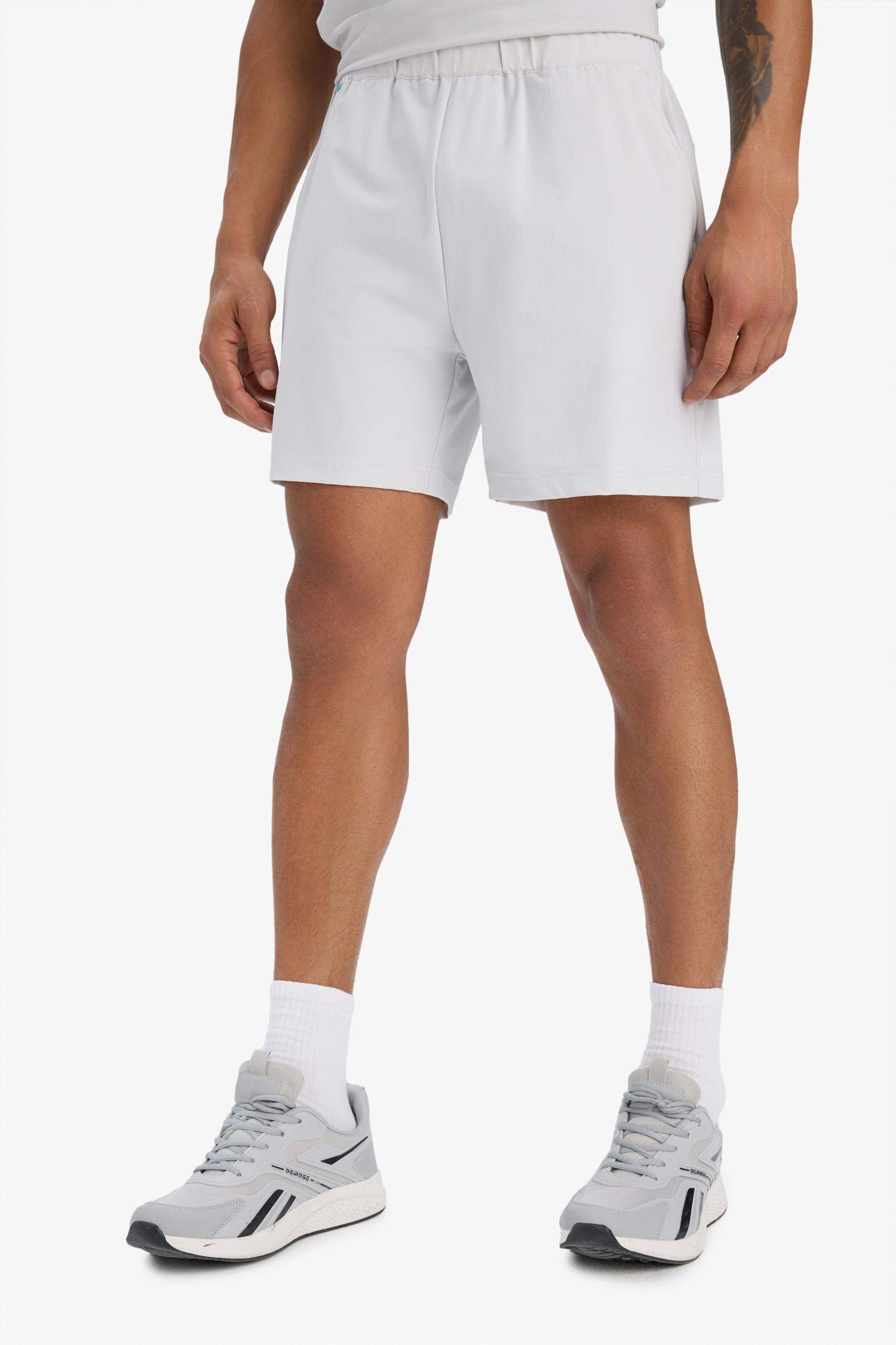 DeFactoFit Hızlı Kuruyan Esnek Kumaş Standart Fit Sporcu Kısa Paça Şort