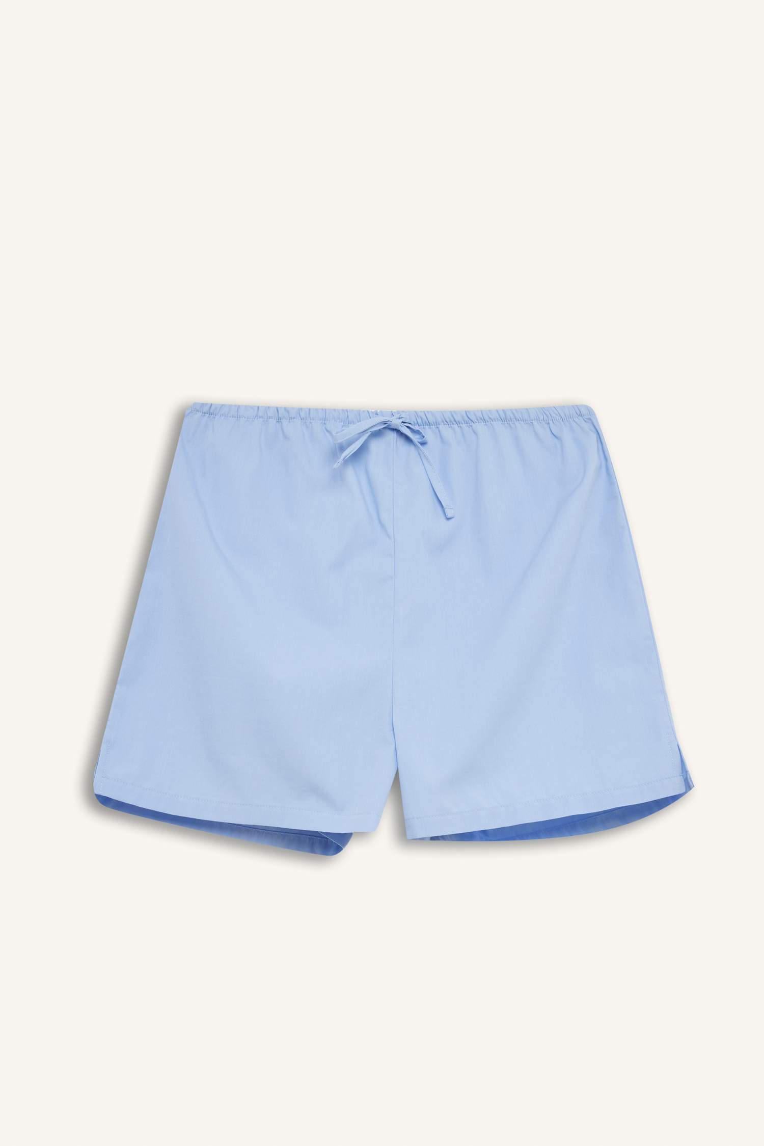 Fall in Love Çizgili Kısa Boy Poplin 2'li Şort Alt