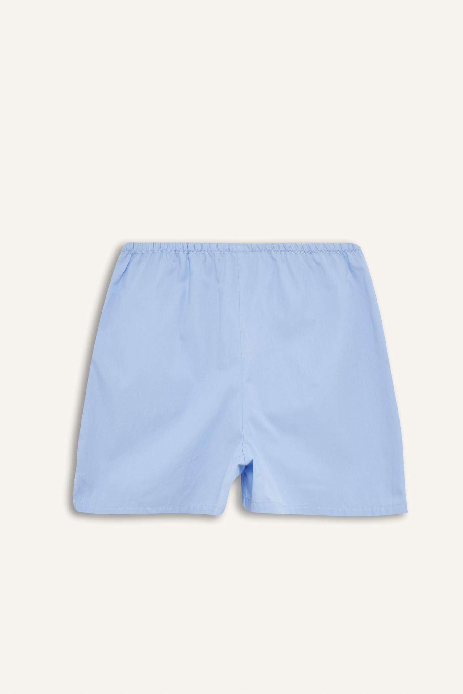 Fall in Love Çizgili Kısa Boy Poplin 2'li Şort Alt