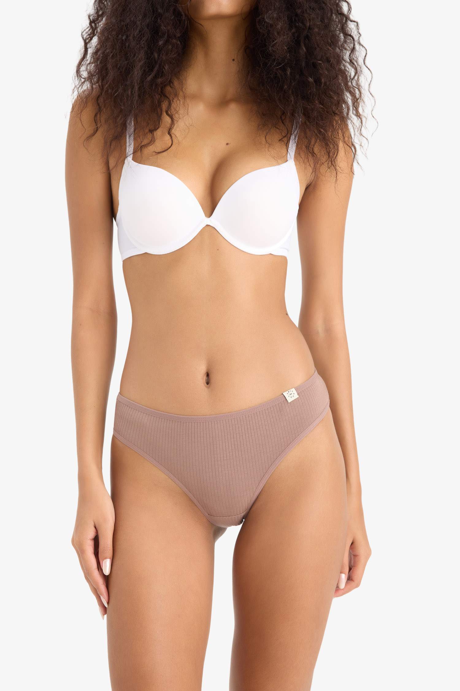 عبوة كلوت سليب مضلع من 3 قطع