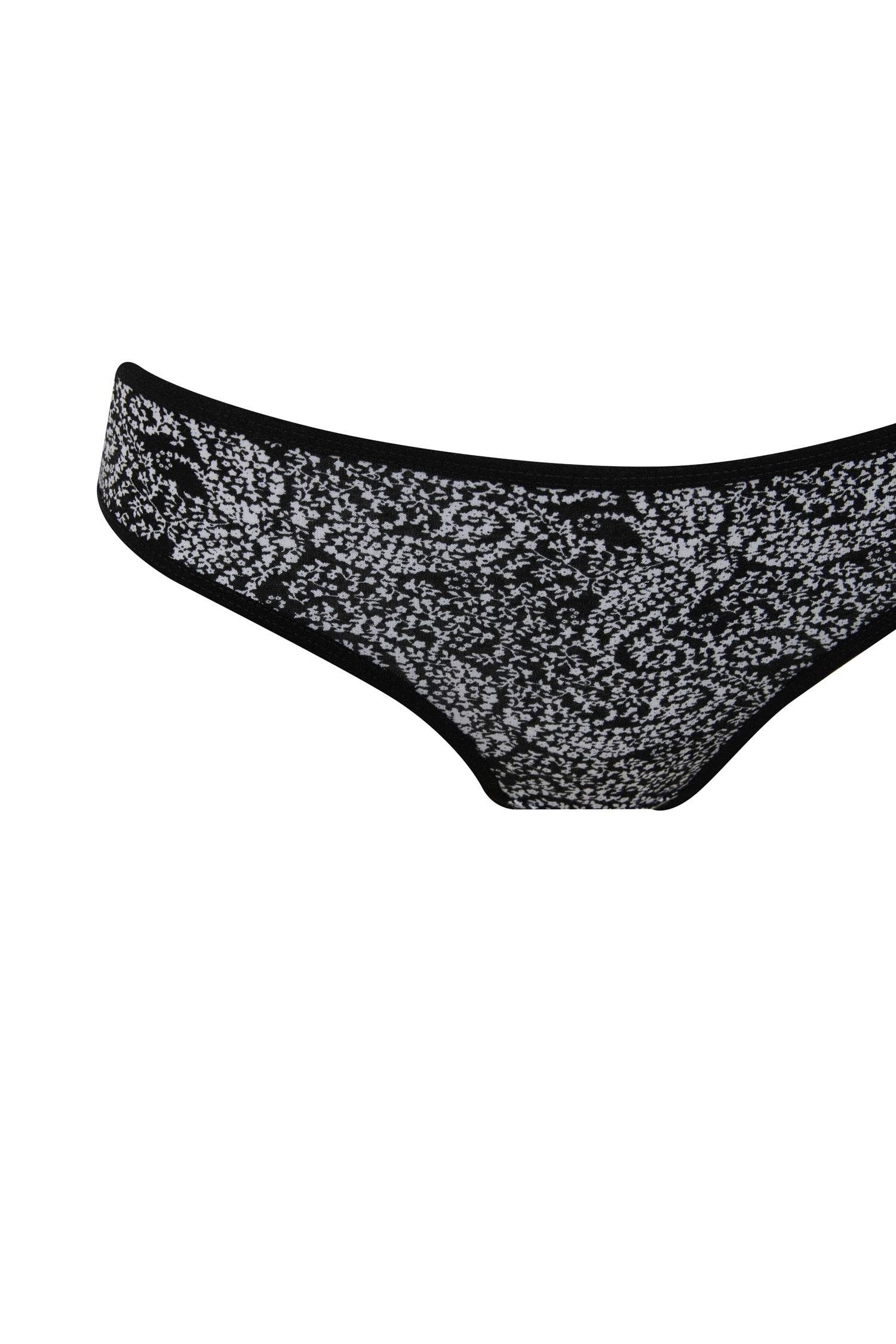 Fall in Love Desenli 3'lü Paketli Slip Külot