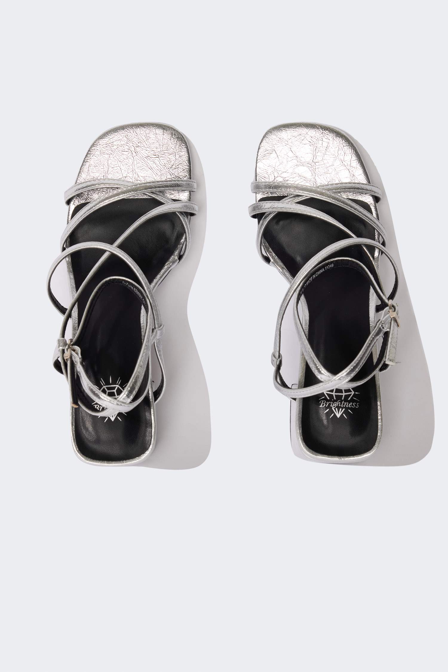 Әйелдерге полиуретан биік табан Өкшелі сандалдар