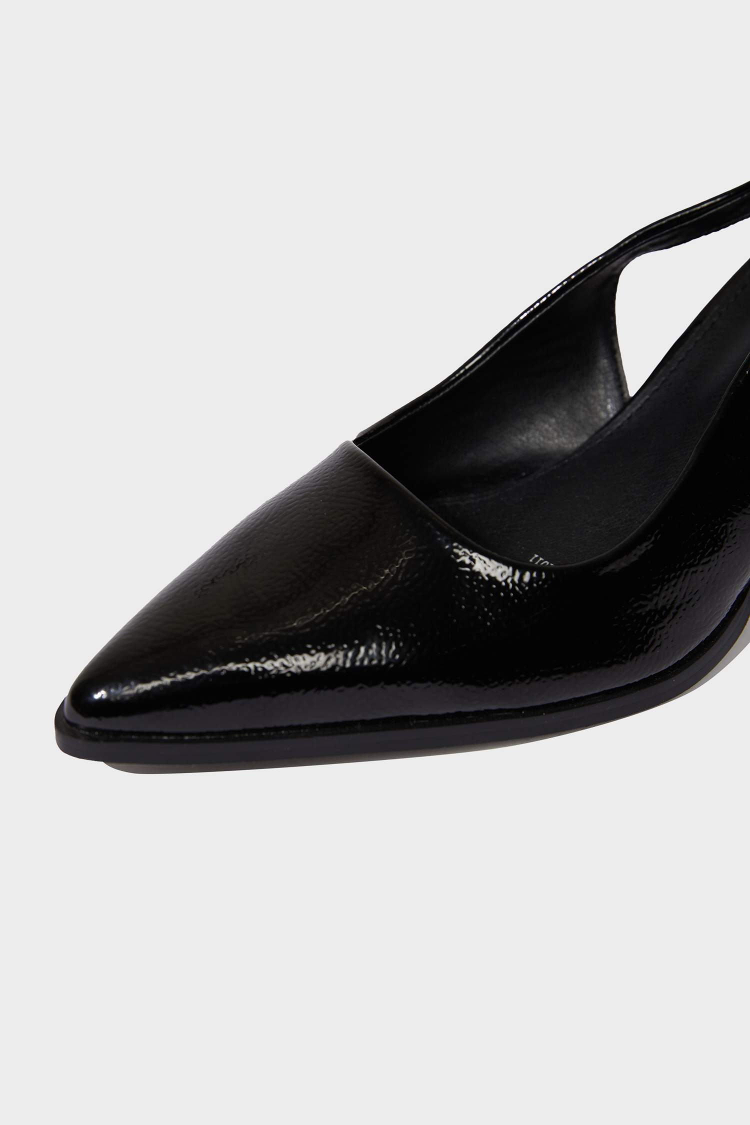 Kadın Yüksek Taban Suni Deri Topuklu Sandalet