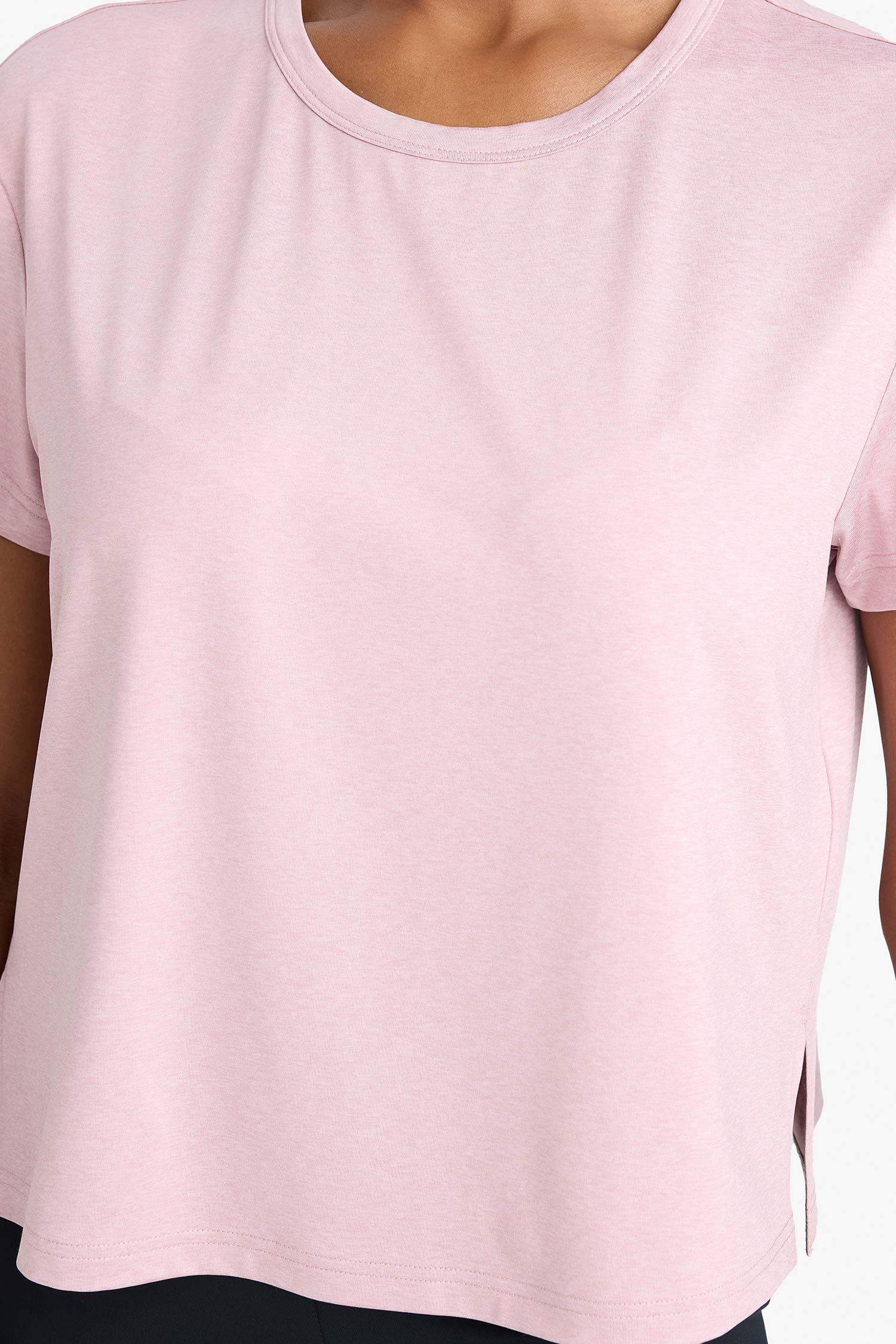 DeFactoFit Bisiklet Yaka Sporcu Kısa Kollu Tişört