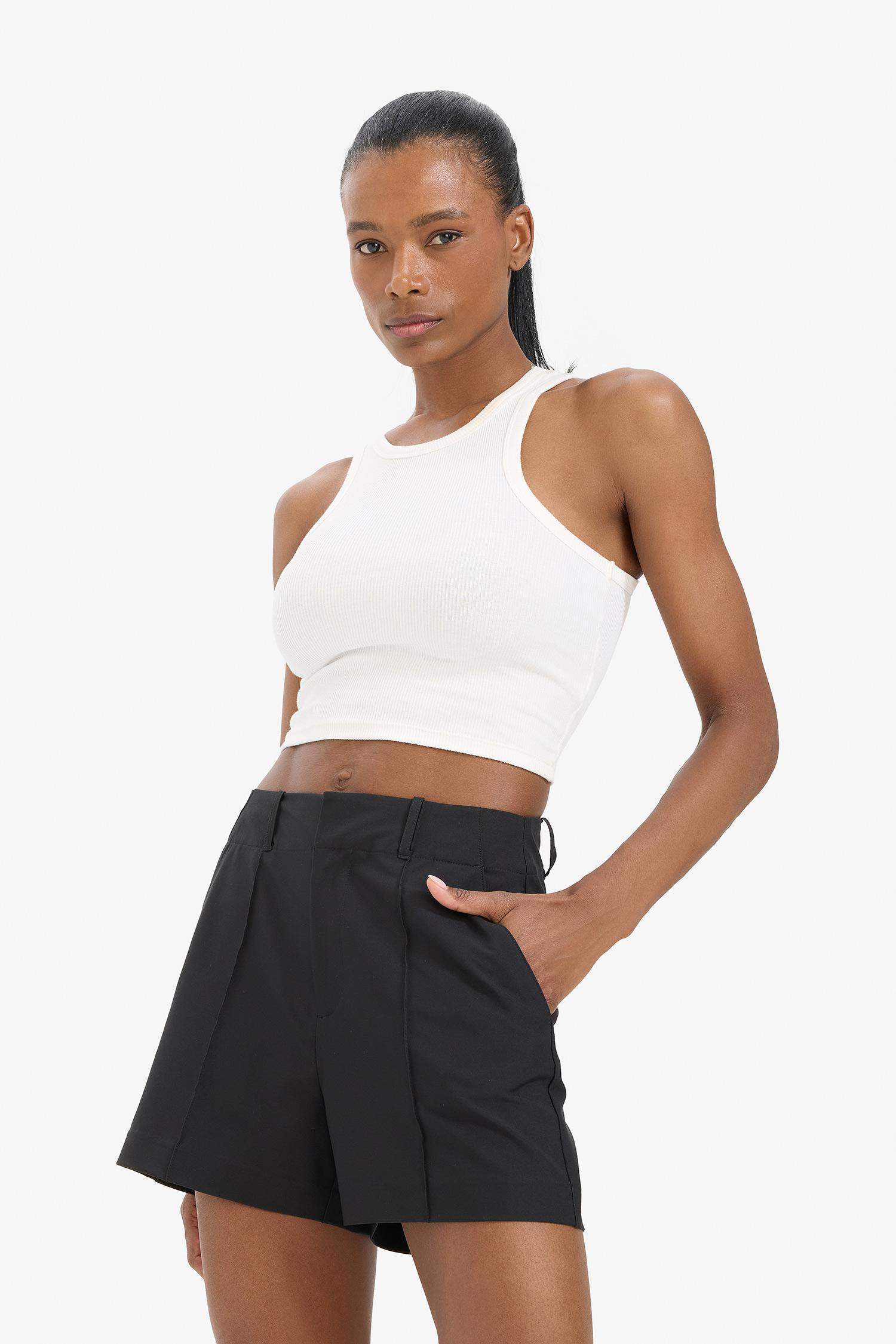 شورت منسوج قصة عادية من DeFactoFit