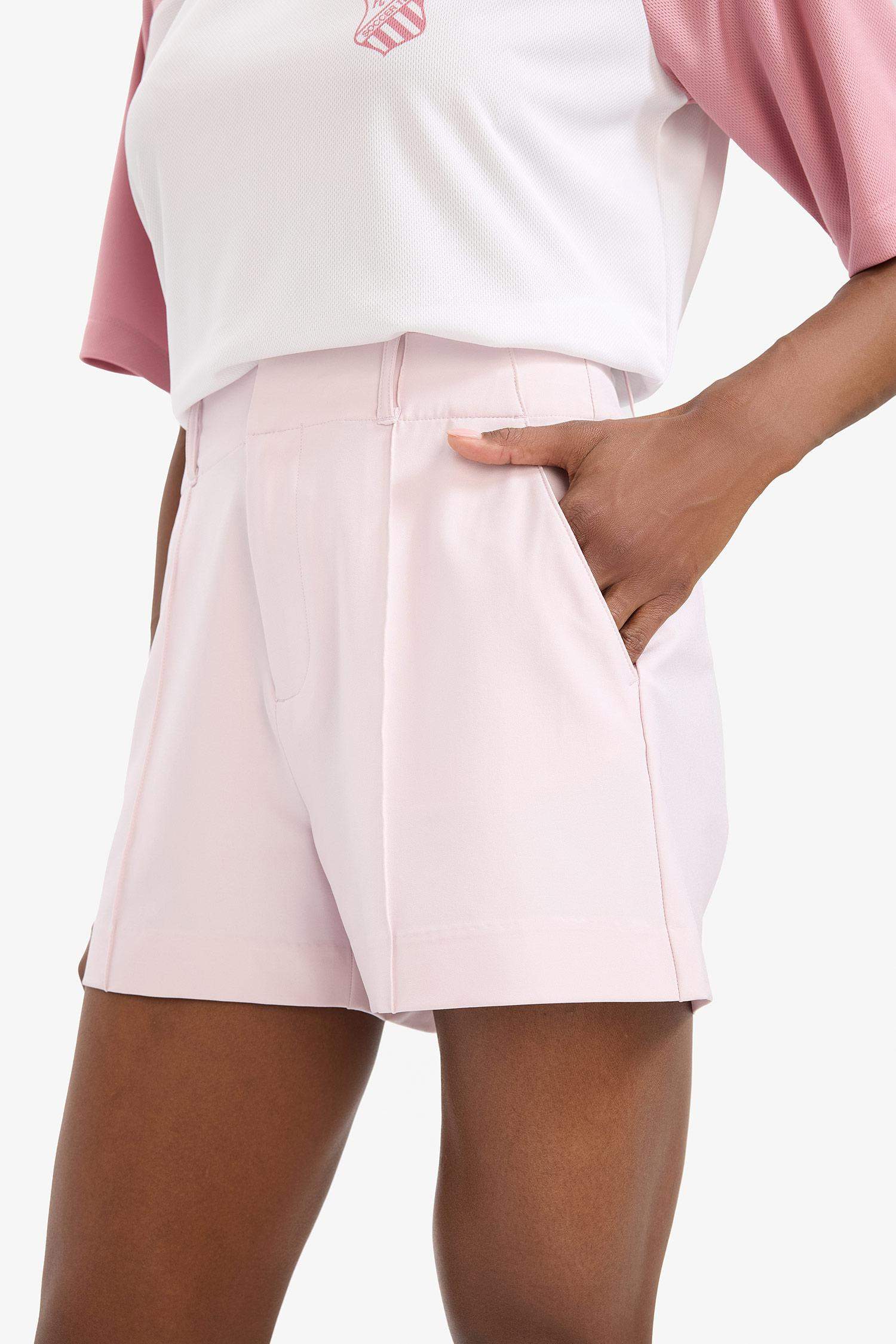 DeFactoFit Standart Fit Dokuma Şort