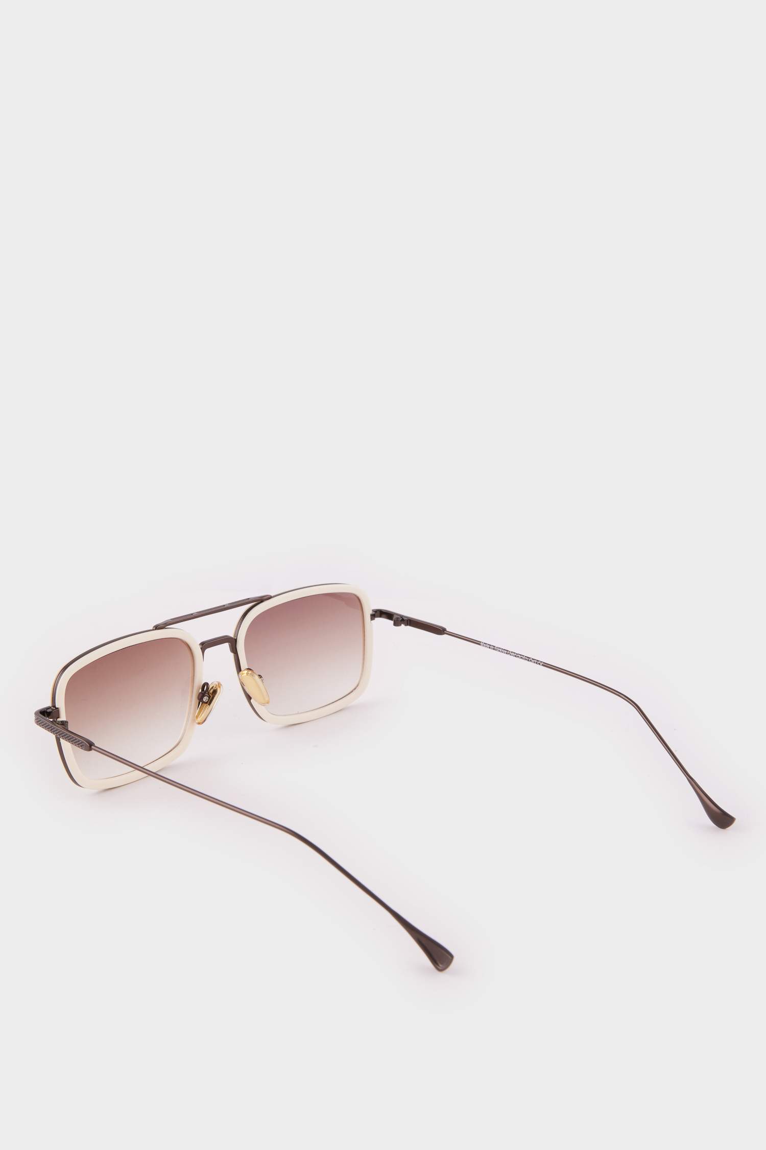 Erkek Kare Metal Güneş Gözlüğü