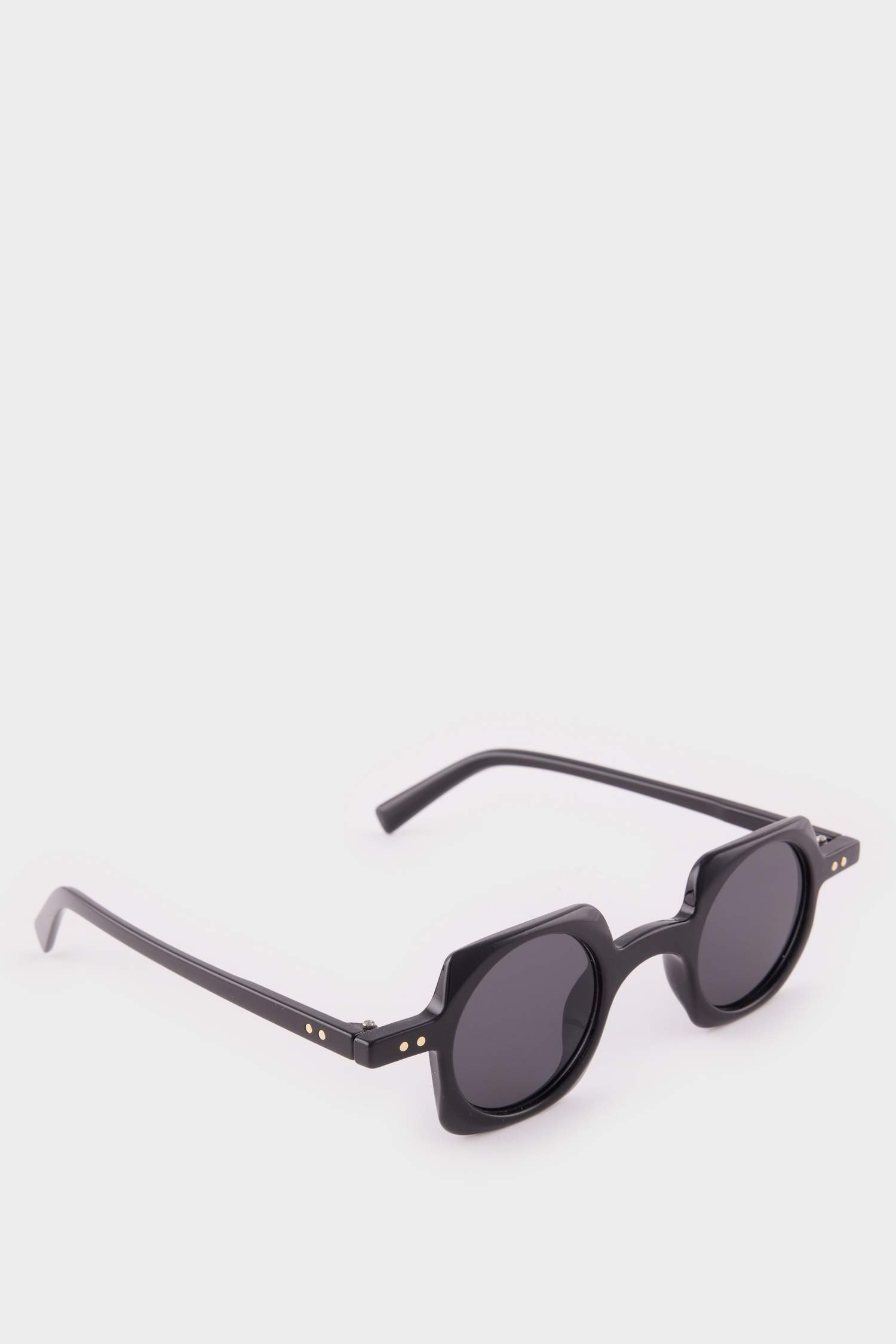 Erkek Oval Metal Güneş Gözlüğü