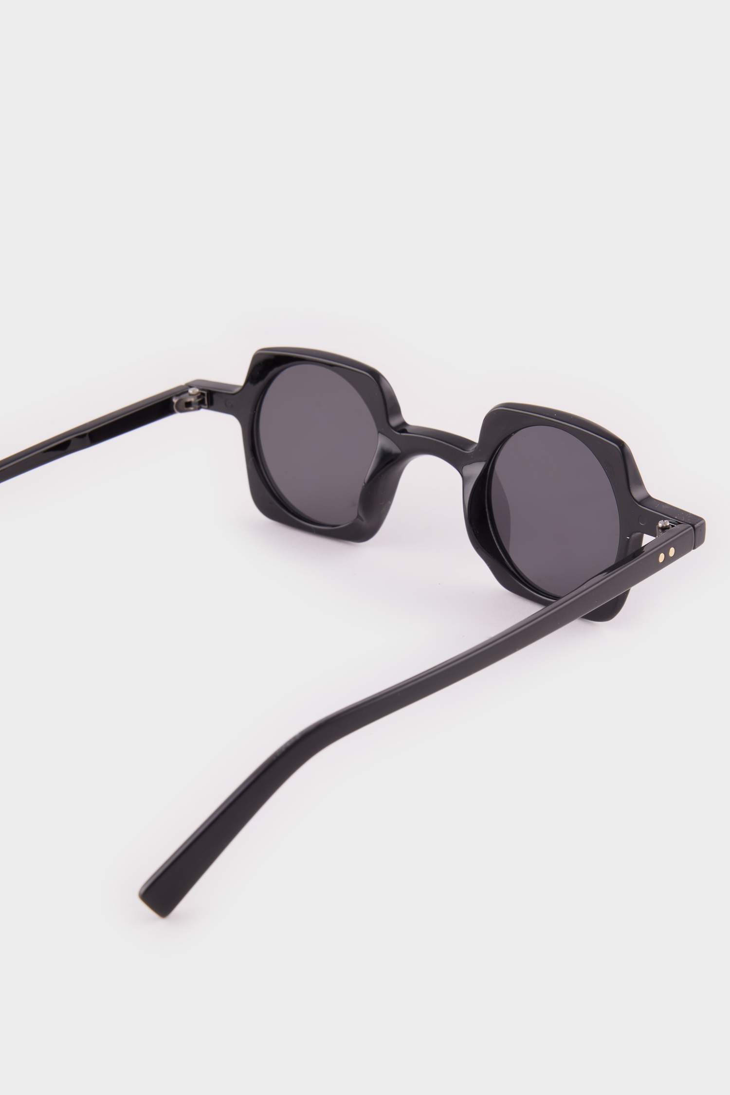 Erkek Oval Metal Güneş Gözlüğü