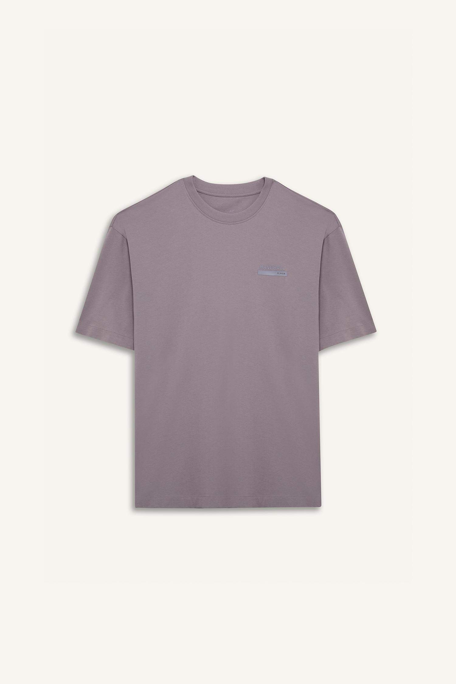 تيشيرت رياضي مطبوع اوفر سايز من DeFactoFit