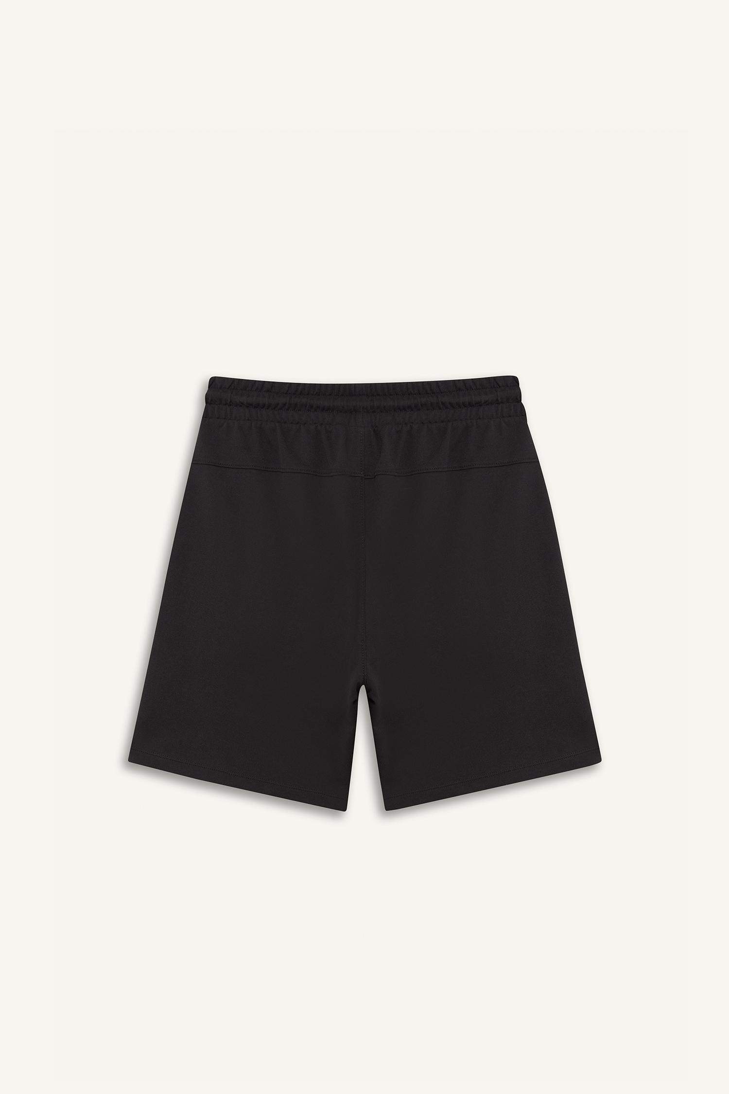 DeFactoFit Standart Fit Sporcu Beli Bağcıklı Cepli Şort