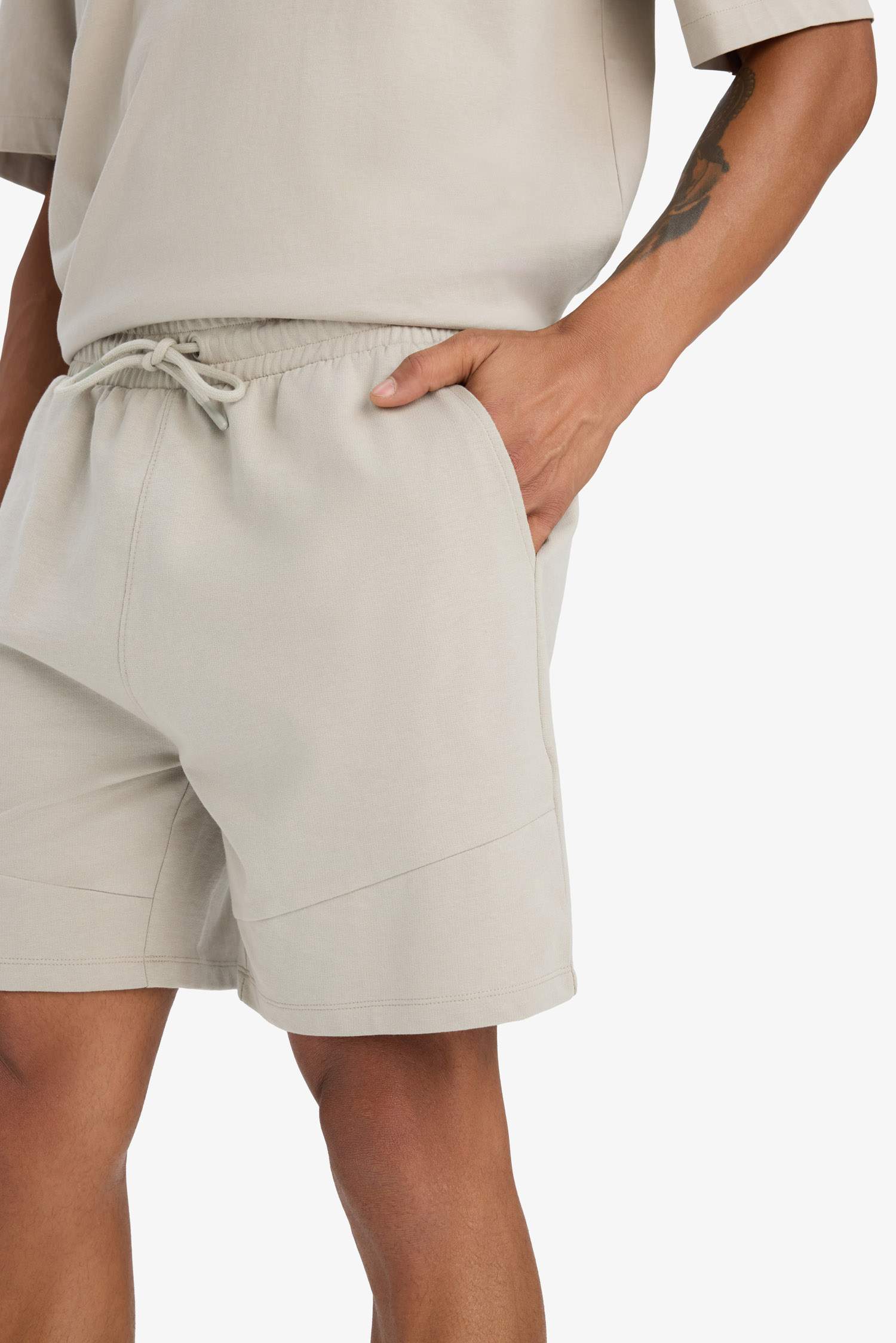 DeFactoFit Standard Fit Sports Waist Tied Shorts