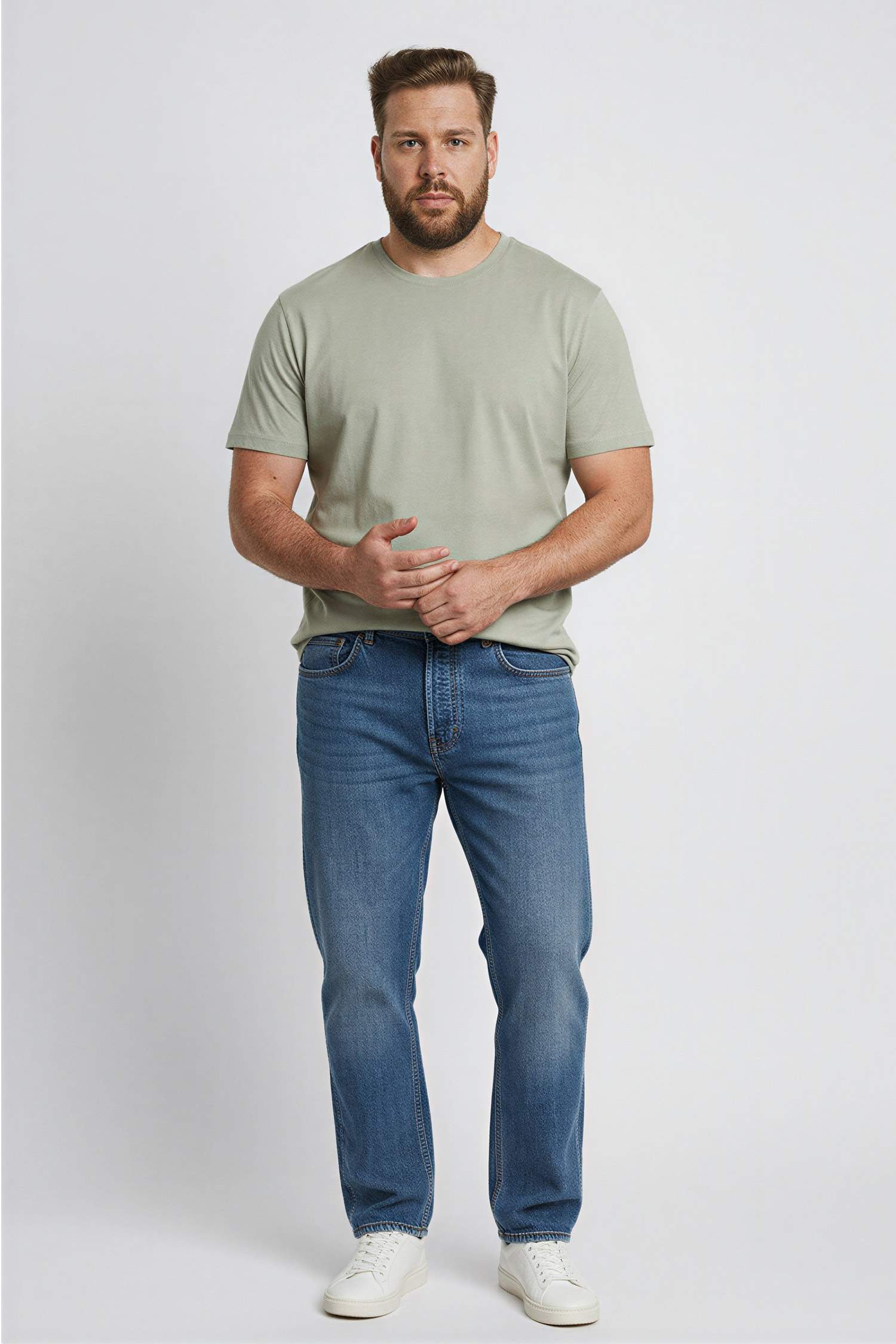 дөңгелек жаға Қысқа жеңді футболка