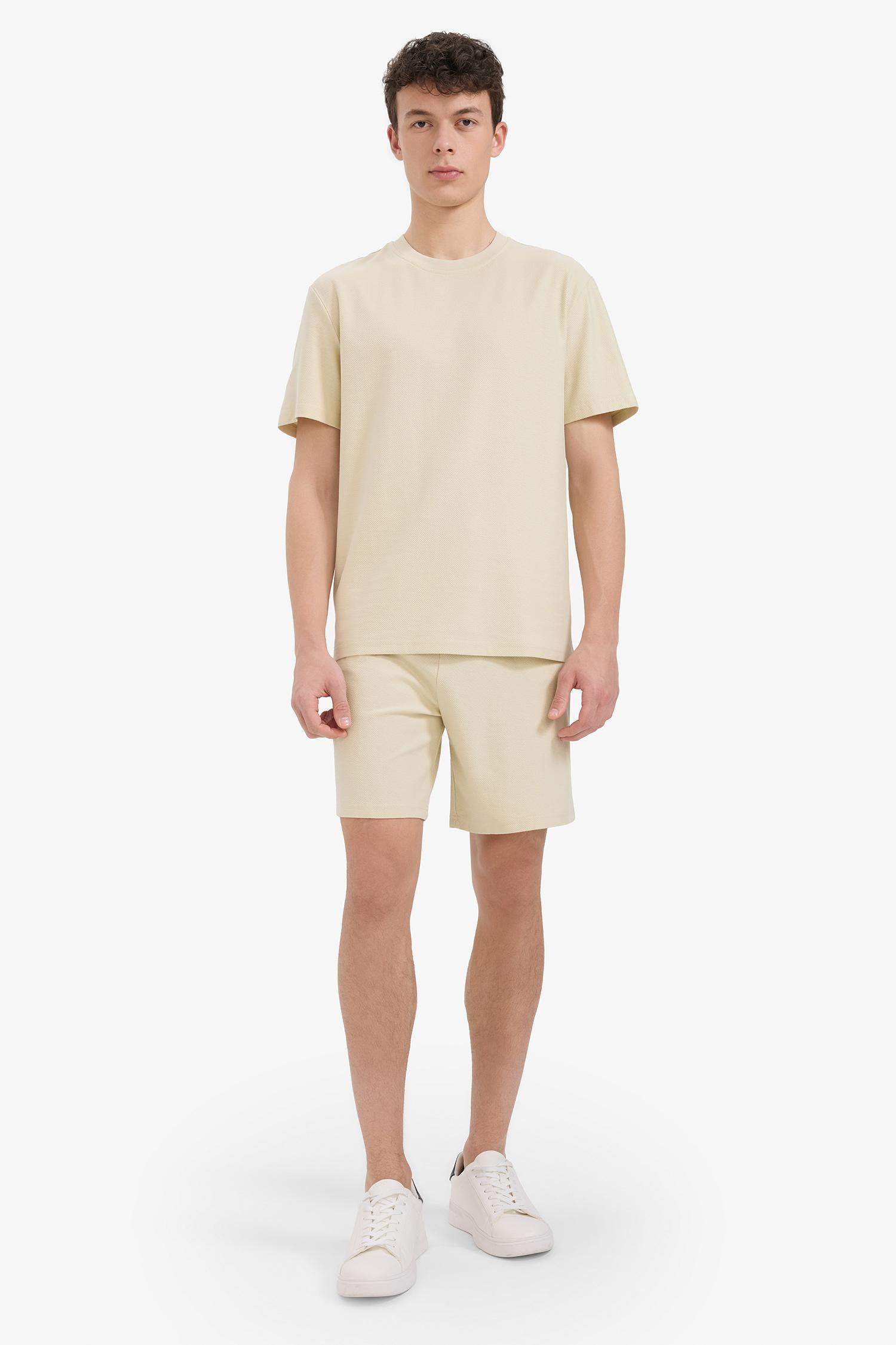Cotton Relax Fit Twill Pocket Shorts