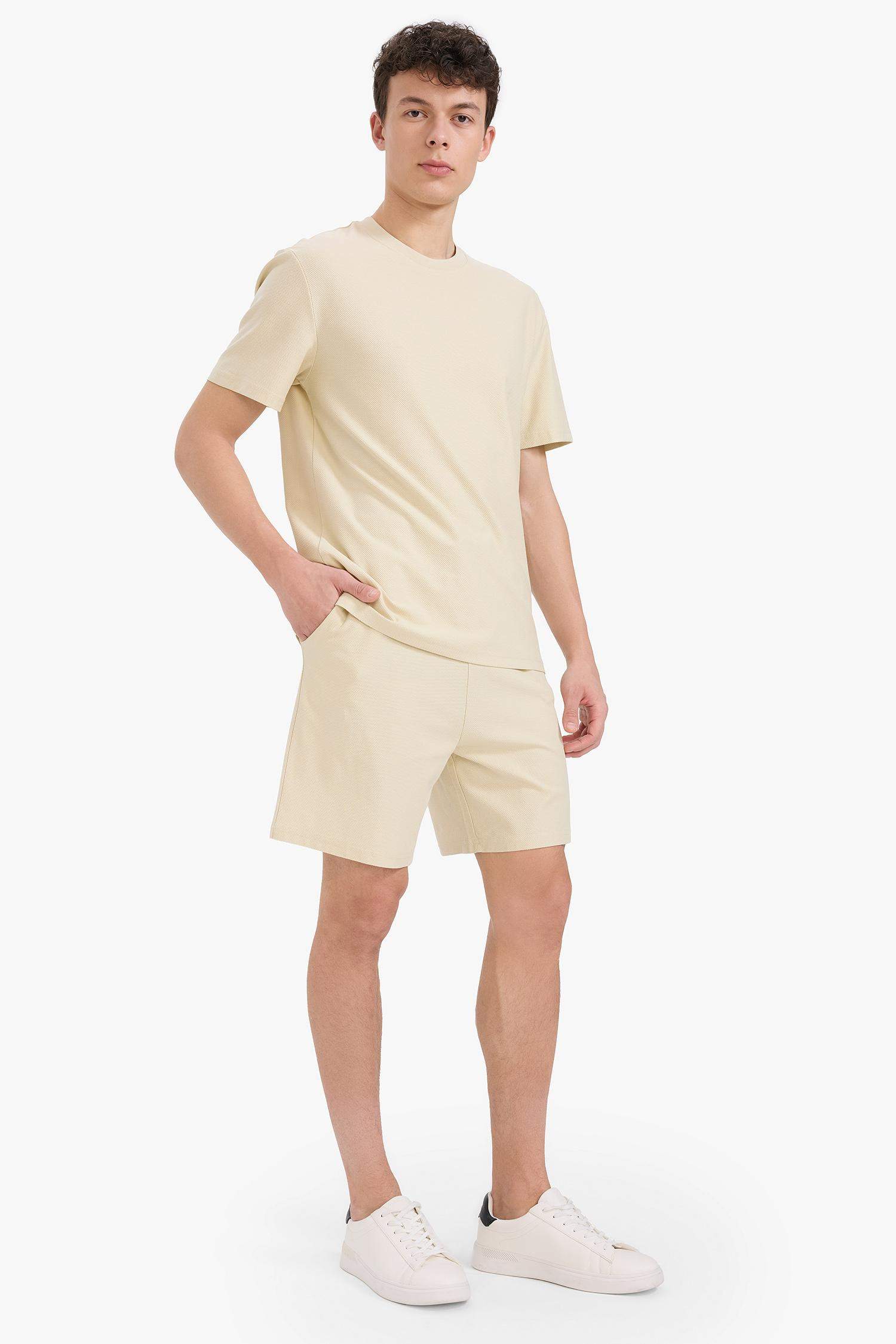 Cotton Relax Fit Twill Pocket Shorts