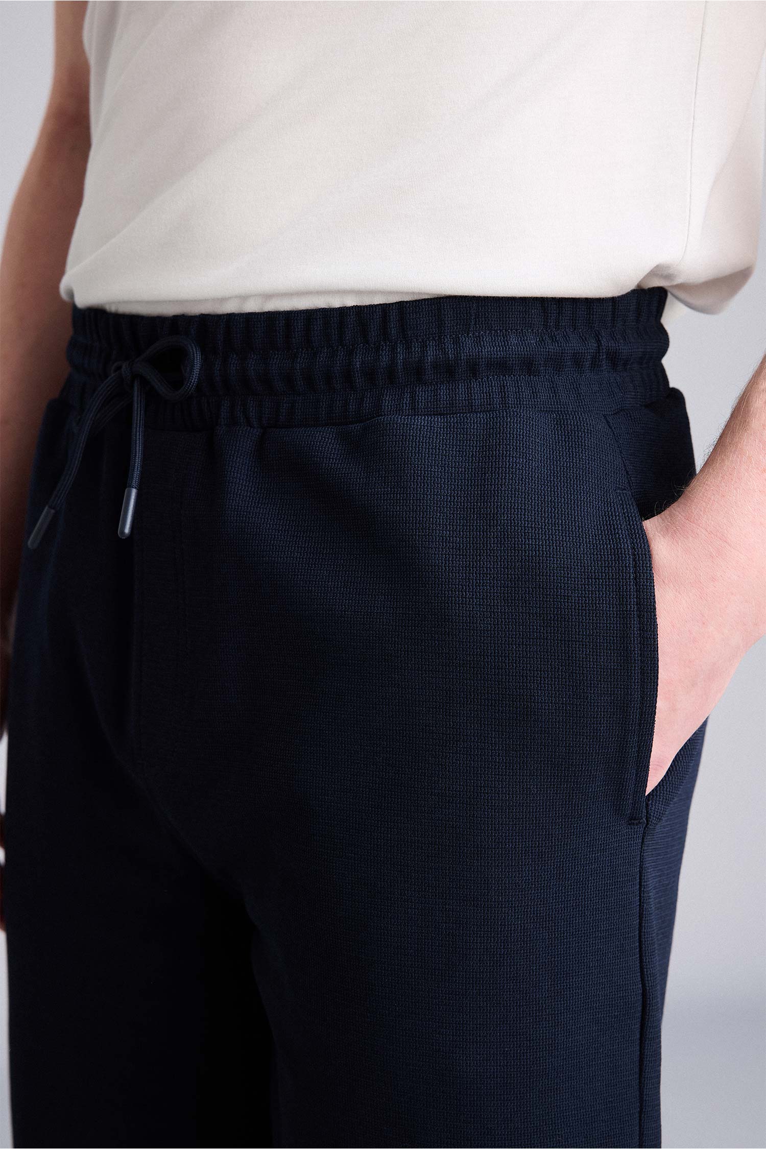 DeFacto Regular Fit Dokulu Basic Bermuda Şort görsel 4