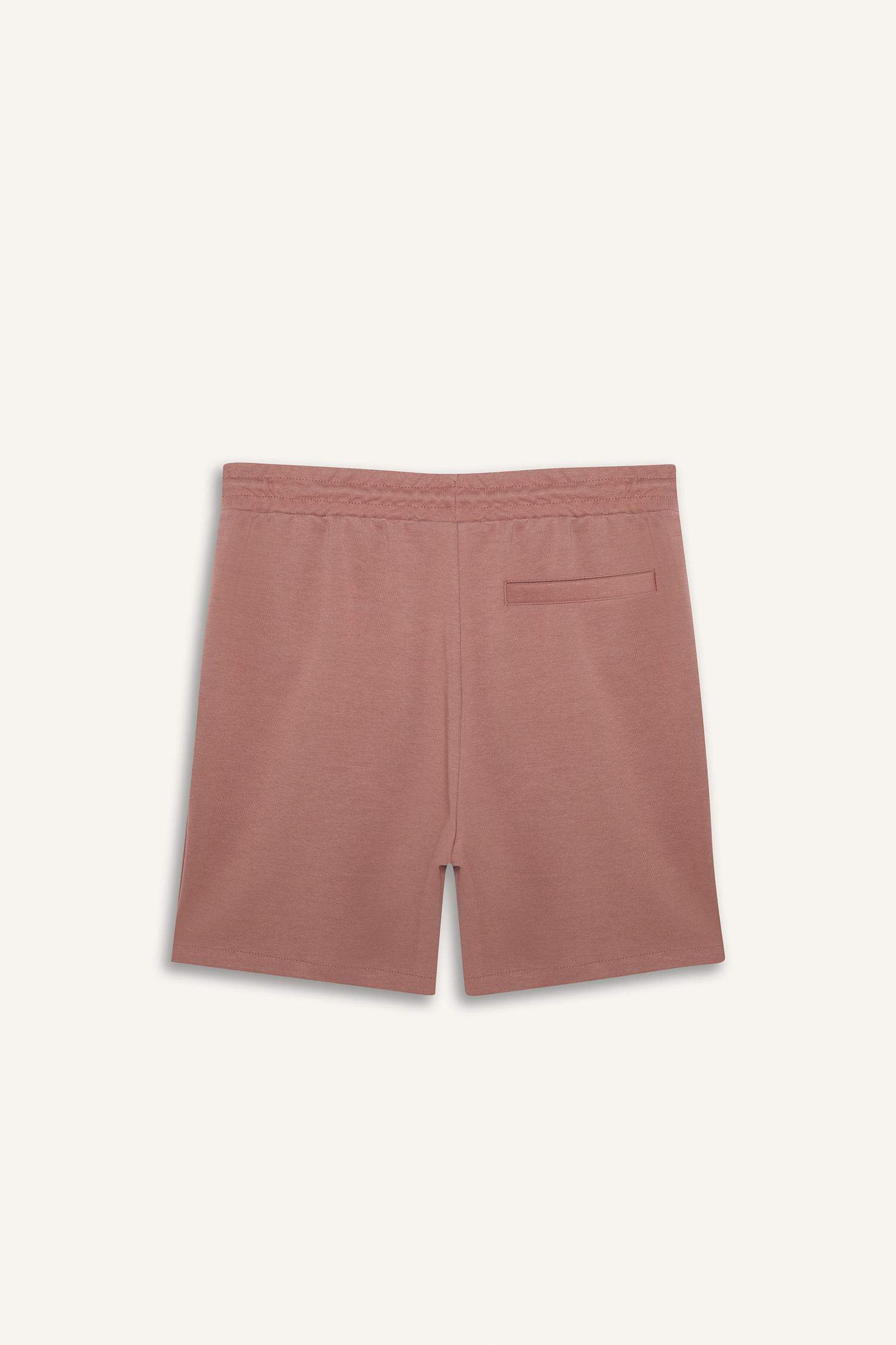 شورت بيزك سادة قصة عادية برباط